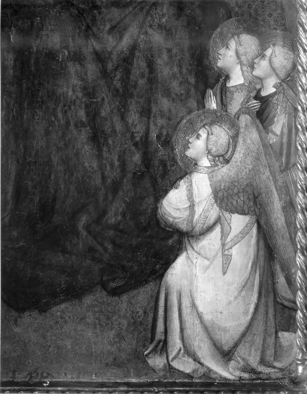 Madonna con Bambino e angeli (scomparto di trittico) di Gaddi Agnolo (sec. XIV)