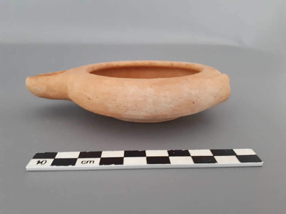 SINGOLO OGGETTO/ lucerna, SECOLI/ IV a.C