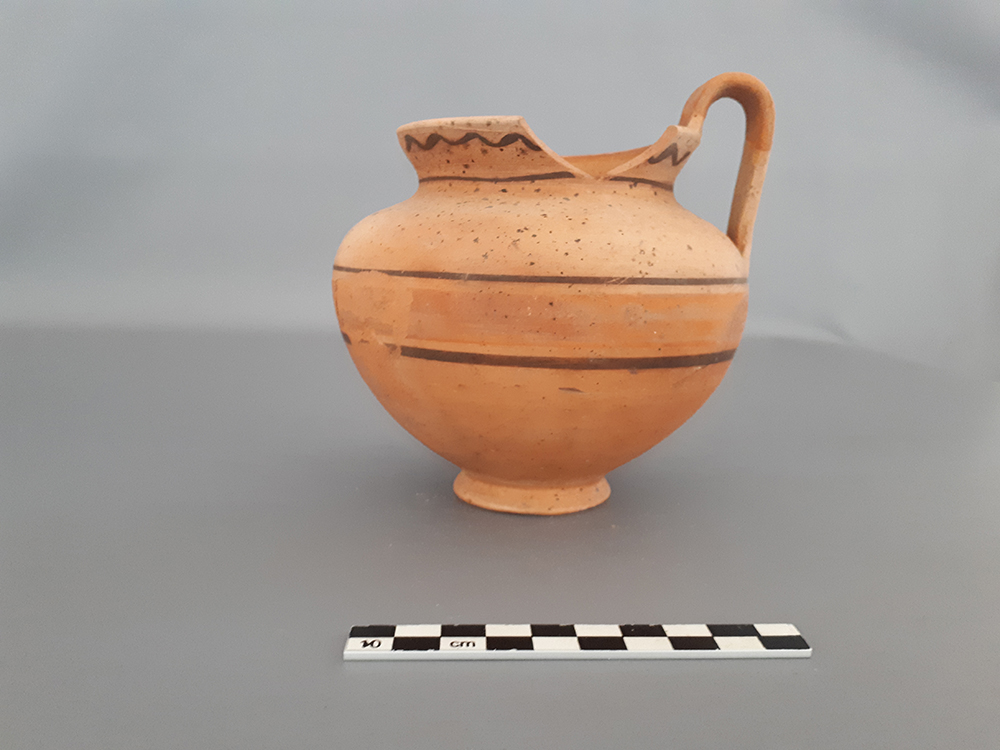 SINGOLO OGGETTO/ brocca, SECOLI/ V a.C