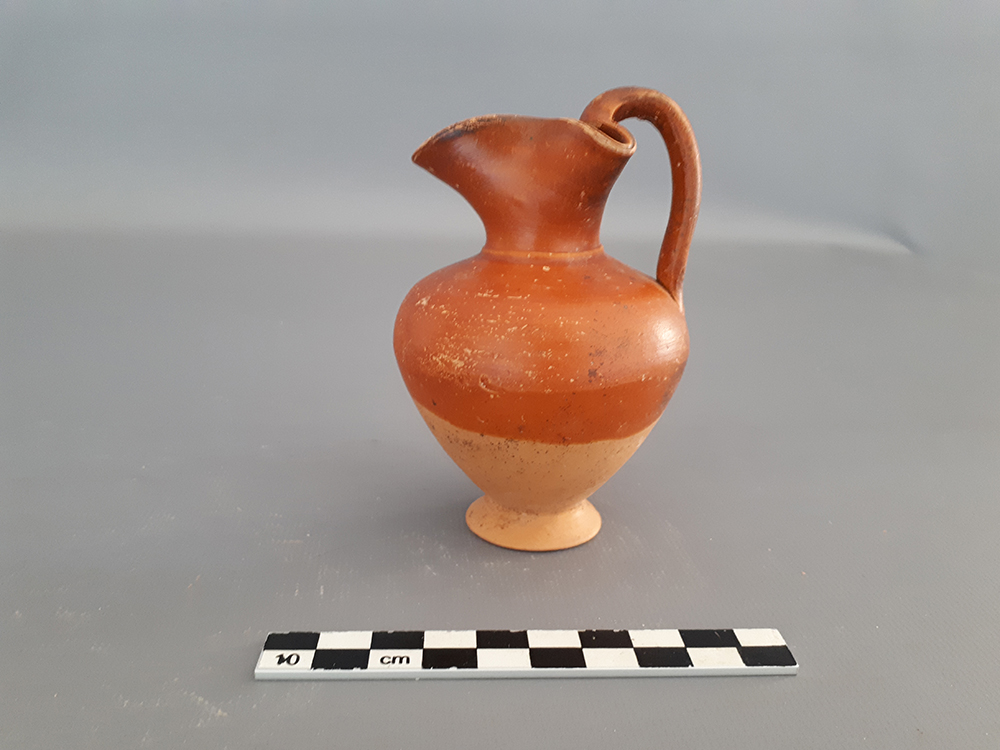 SINGOLO OGGETTO/ oinochoe, SECOLI/ IV a.C