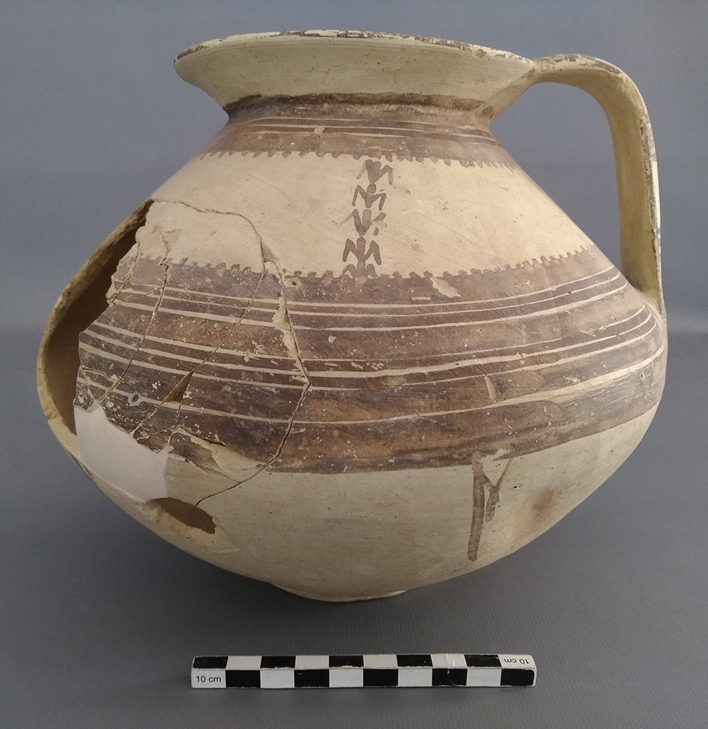 SINGOLO OGGETTO/ brocca, SECOLI/ VI a.C