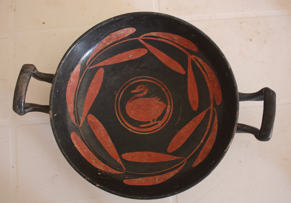 SINGOLO OGGETTO/ kylix, SECOLI/ IV a.C