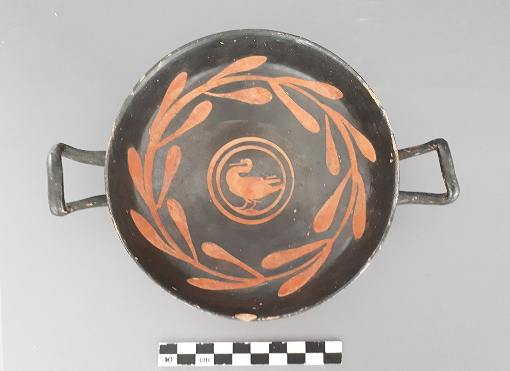 SINGOLO OGGETTO/ kylix, SECOLI/ IV a.C