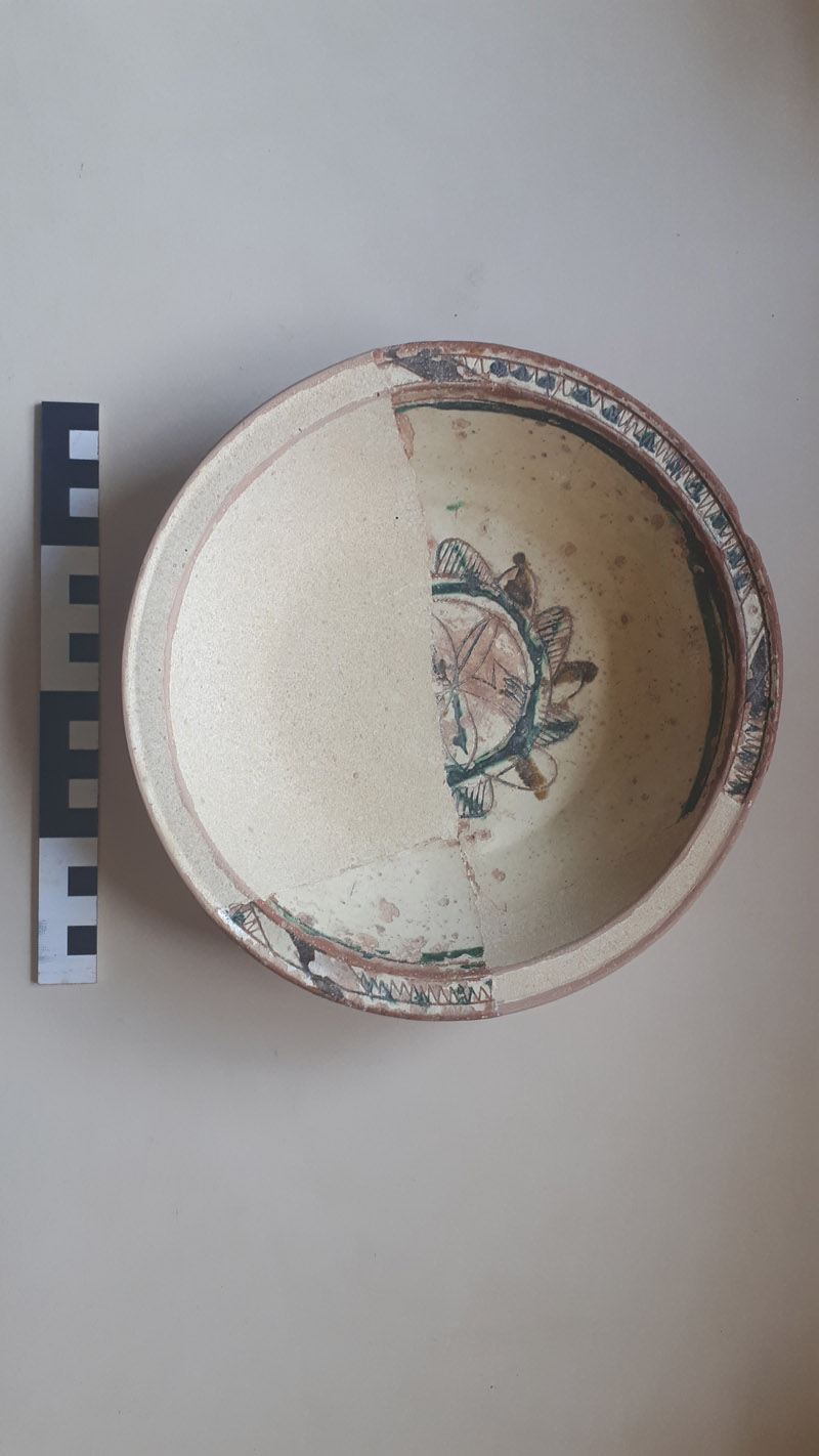 SINGOLO OGGETTO/ ciotola, SECOLI/ XIV