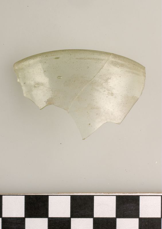 bicchiere/ frammento - ambito longobardo (?) (SECOLI/ VIII-IX)