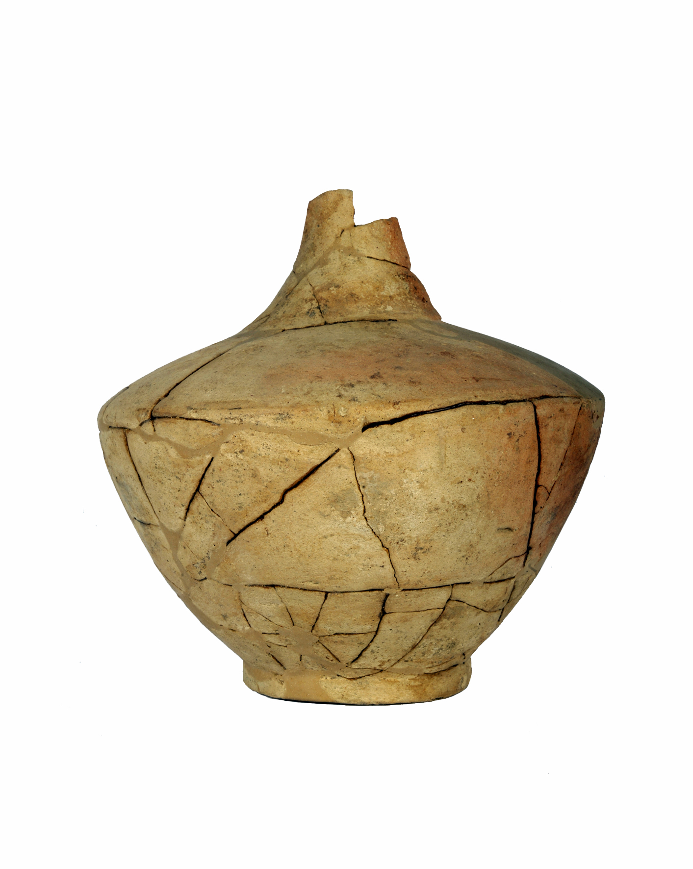 Brocca biconica/ forma parzialmente ricostruibile - produzione locale (secc. II/ I a.C)