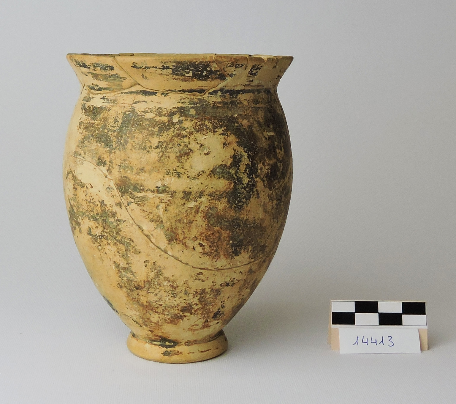 bicchiere, Morel 7222a - produzione locale (sec. II a.C)