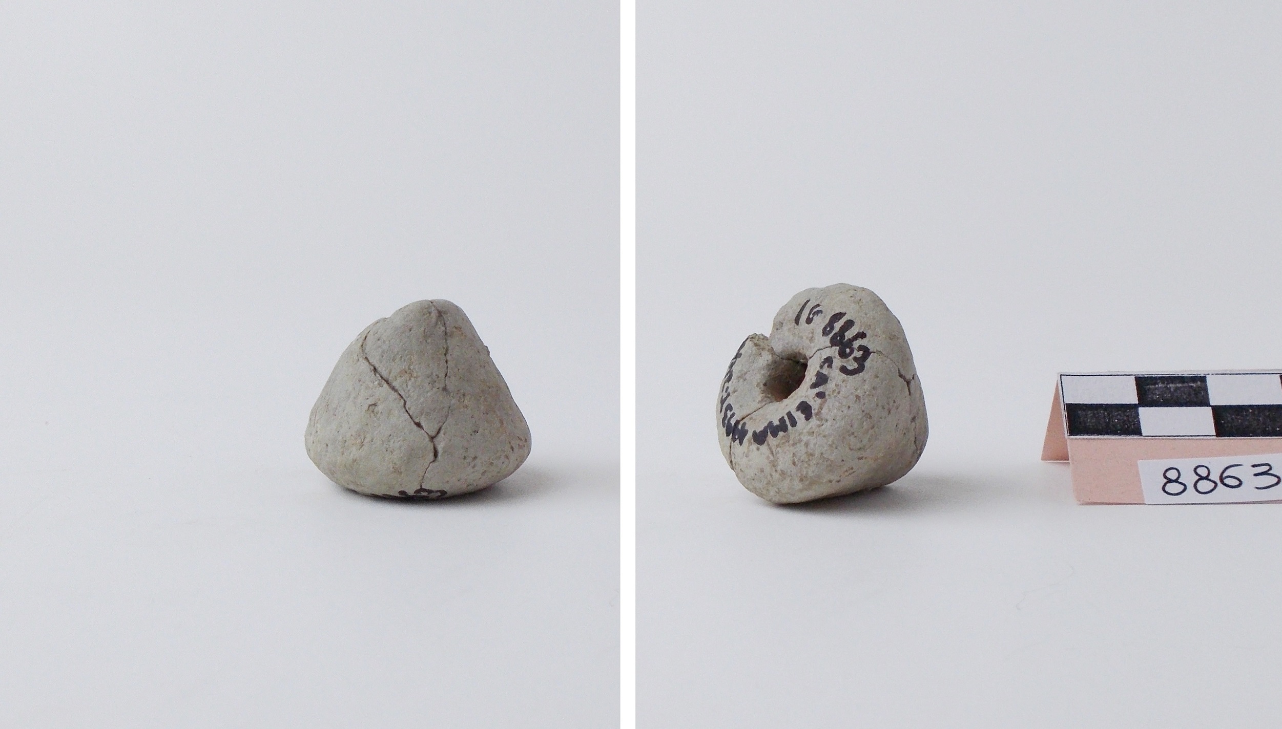 fuseruola - produzione adriese ? (fine/inizio sec. VI/ V a.C)