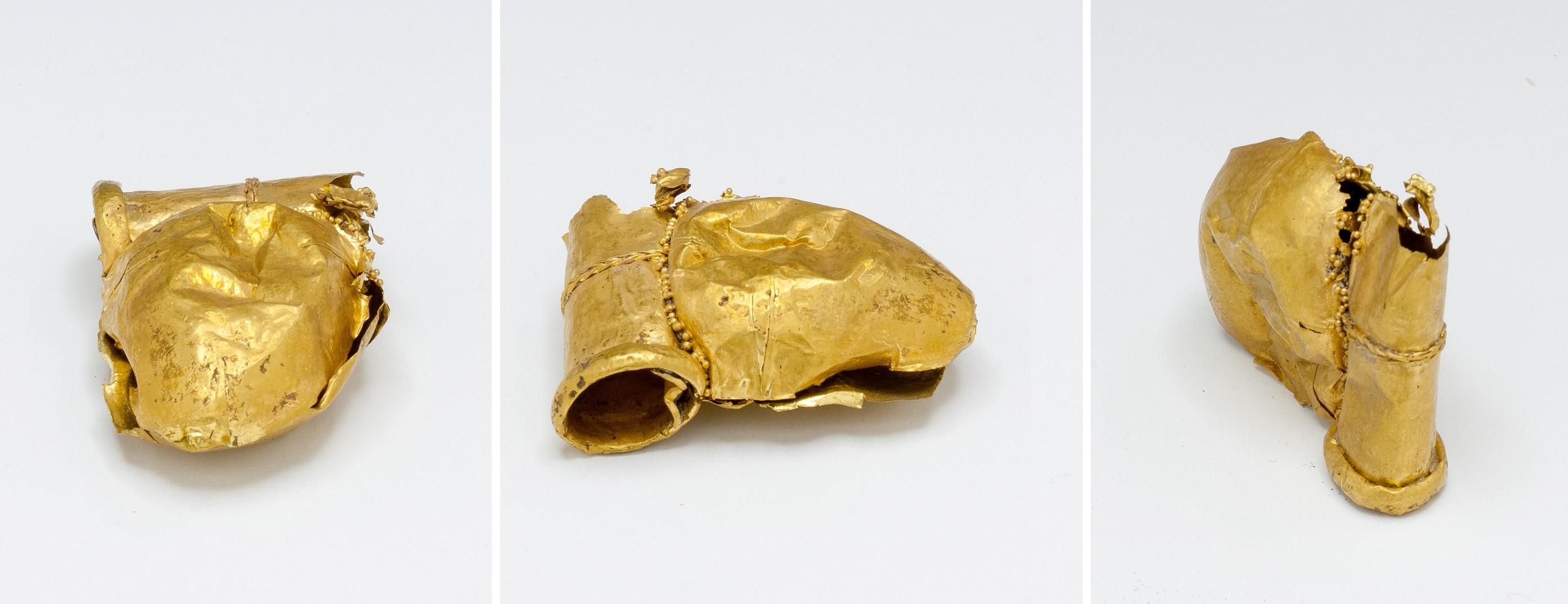 pendente a goccia - produzione etrusca (secc. IV/ III a.C)