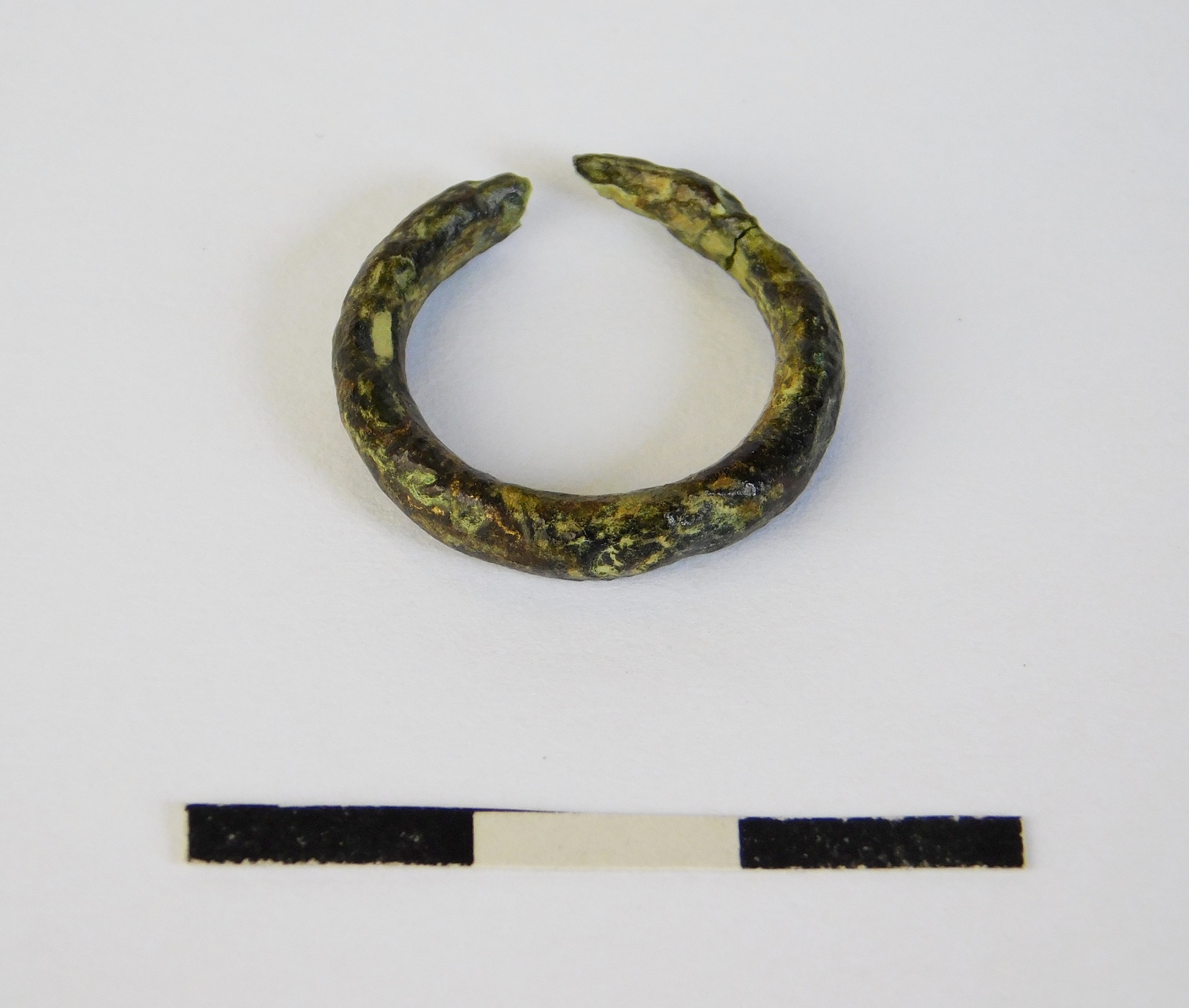 Anello da sospensione - ambito etrusco-padano (secondo quarto/met secc. VII/ V a.C)