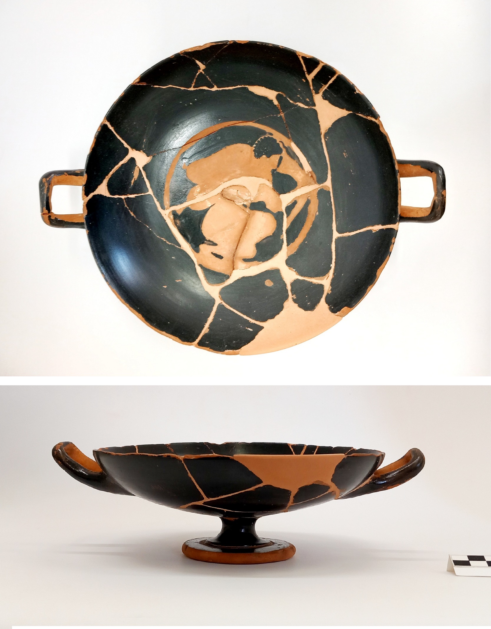 kylix - bottega attica (fine/inizio sec.VI/ Va.C)