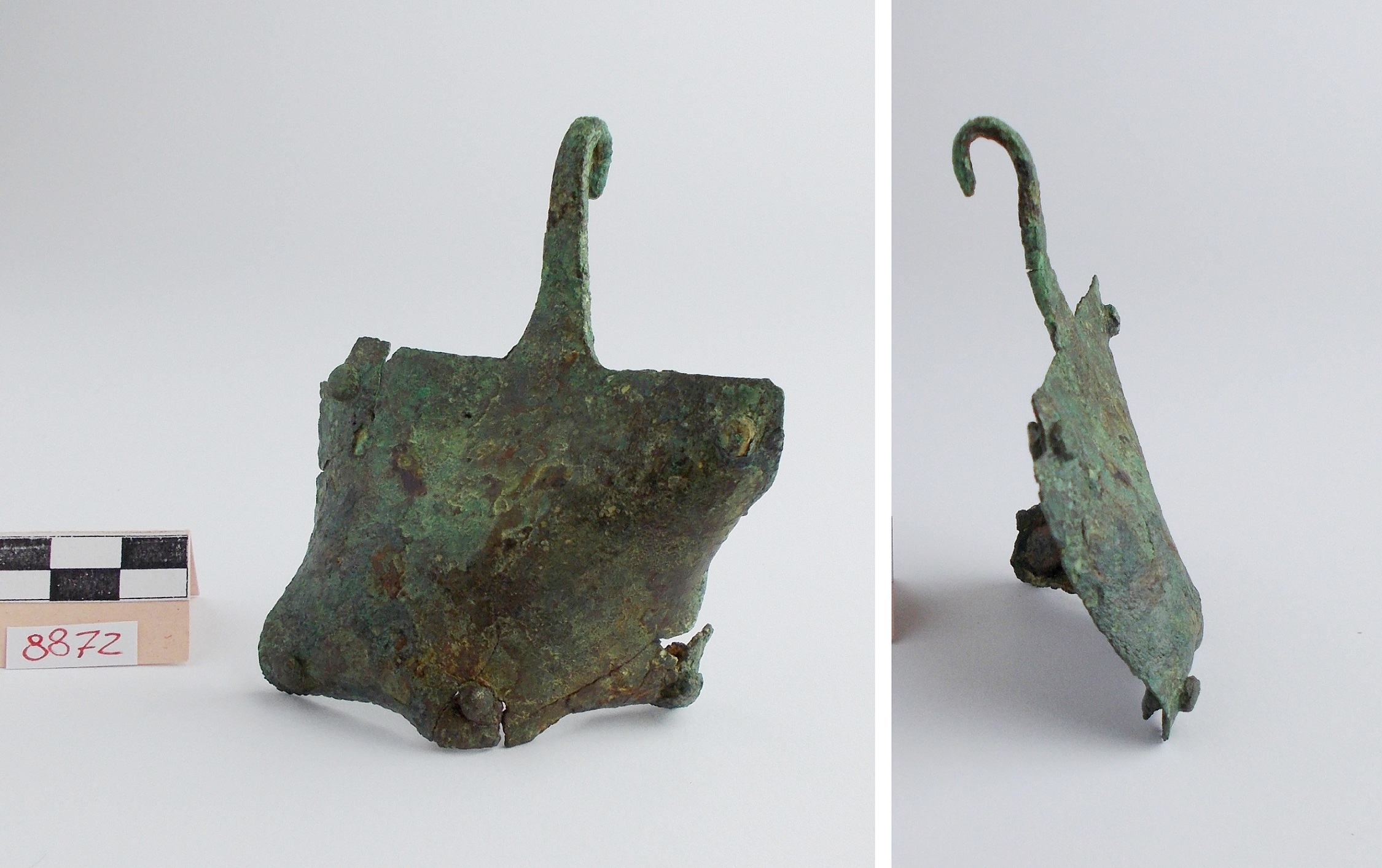 cintura/ gancio - produzione etrusca ? (primo quarto sec. V a.C)