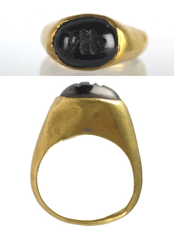 anello a castone - ambito romano republicano (secc. II/ I a.C)