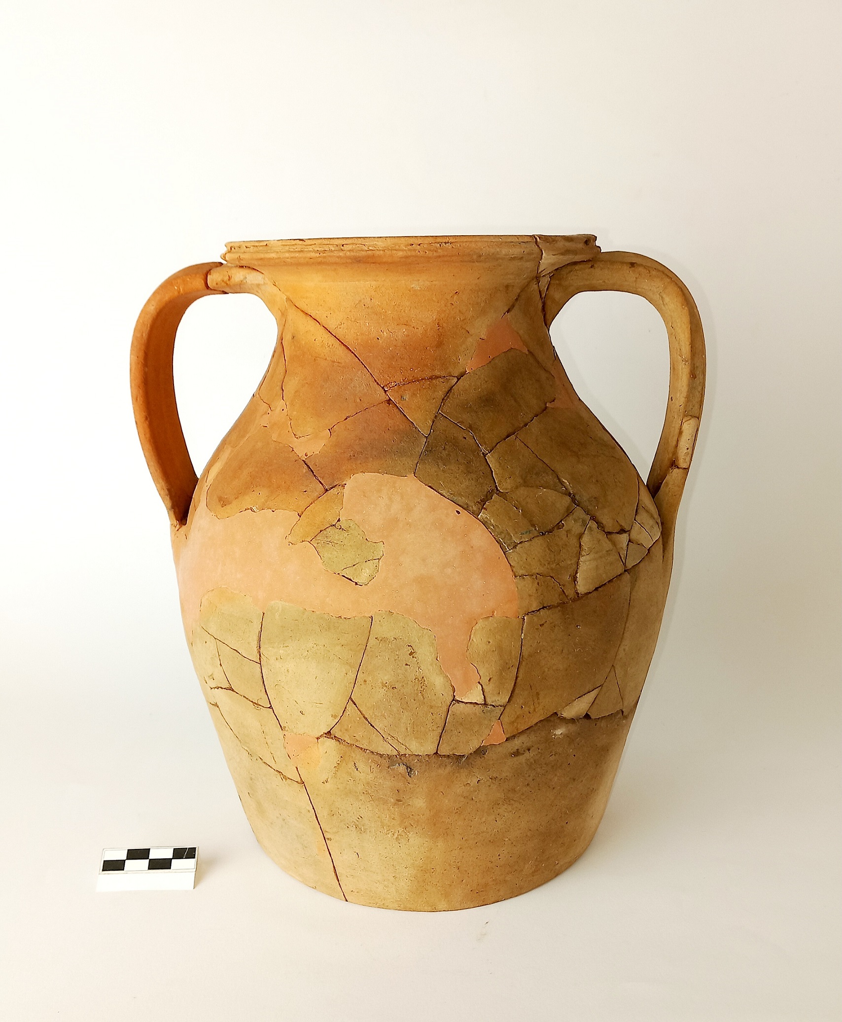 vaso biansato - produzione locale (fine sec. III a.C)