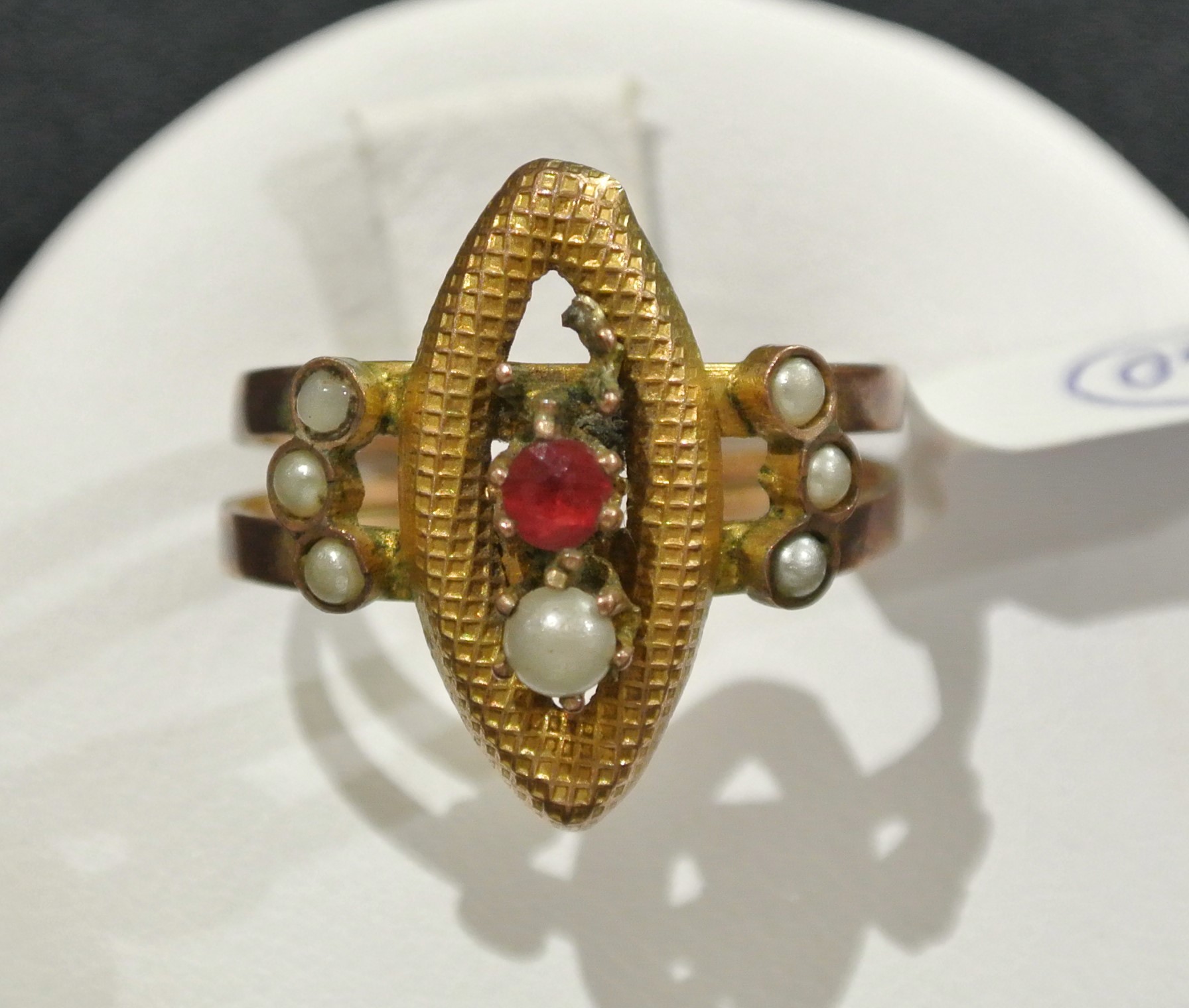 anello - a spola aperta - ambito Italia meridionale (prima metà XX)