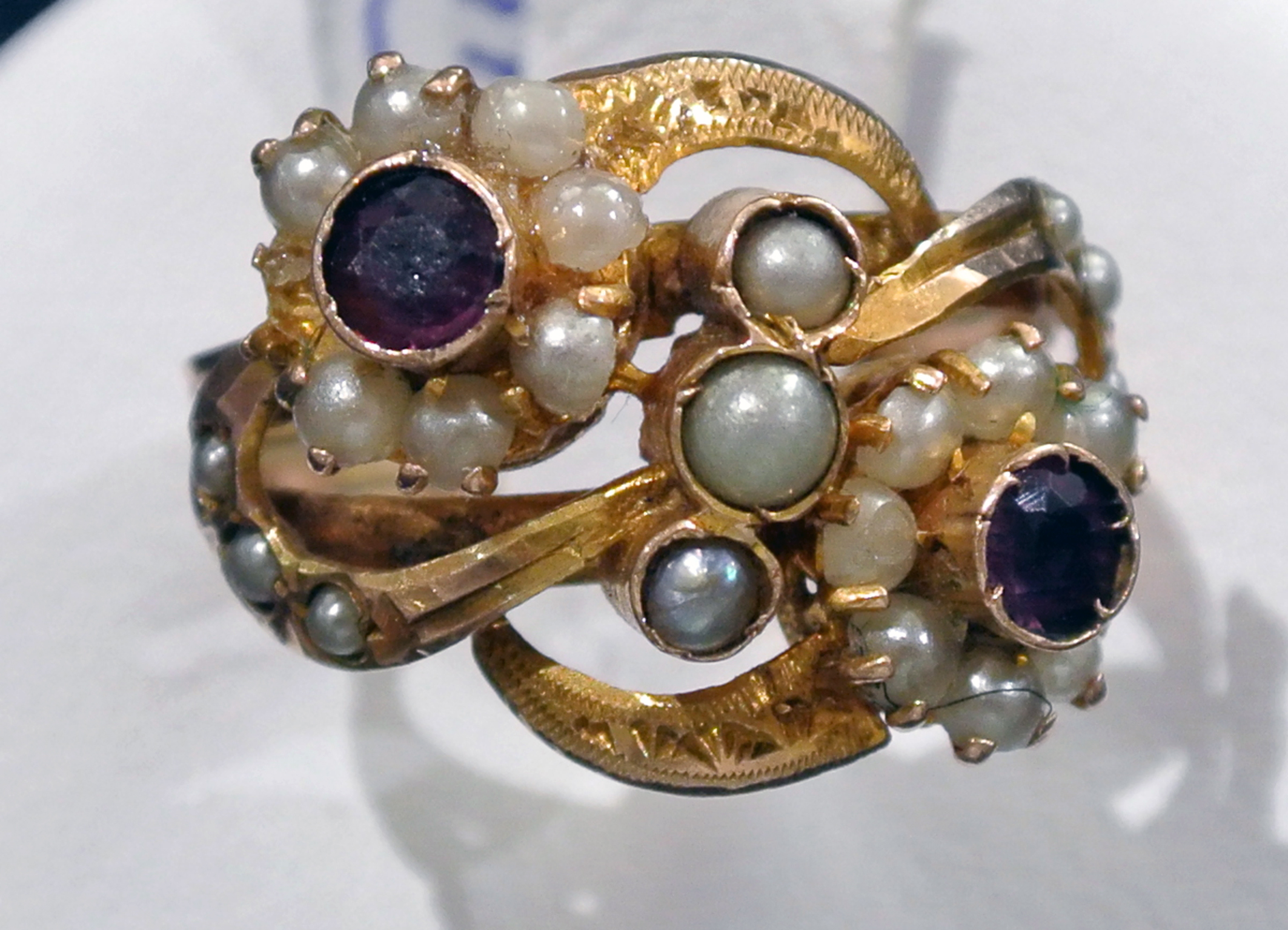 anello - a turbante - ambito vicentino (metà XX)