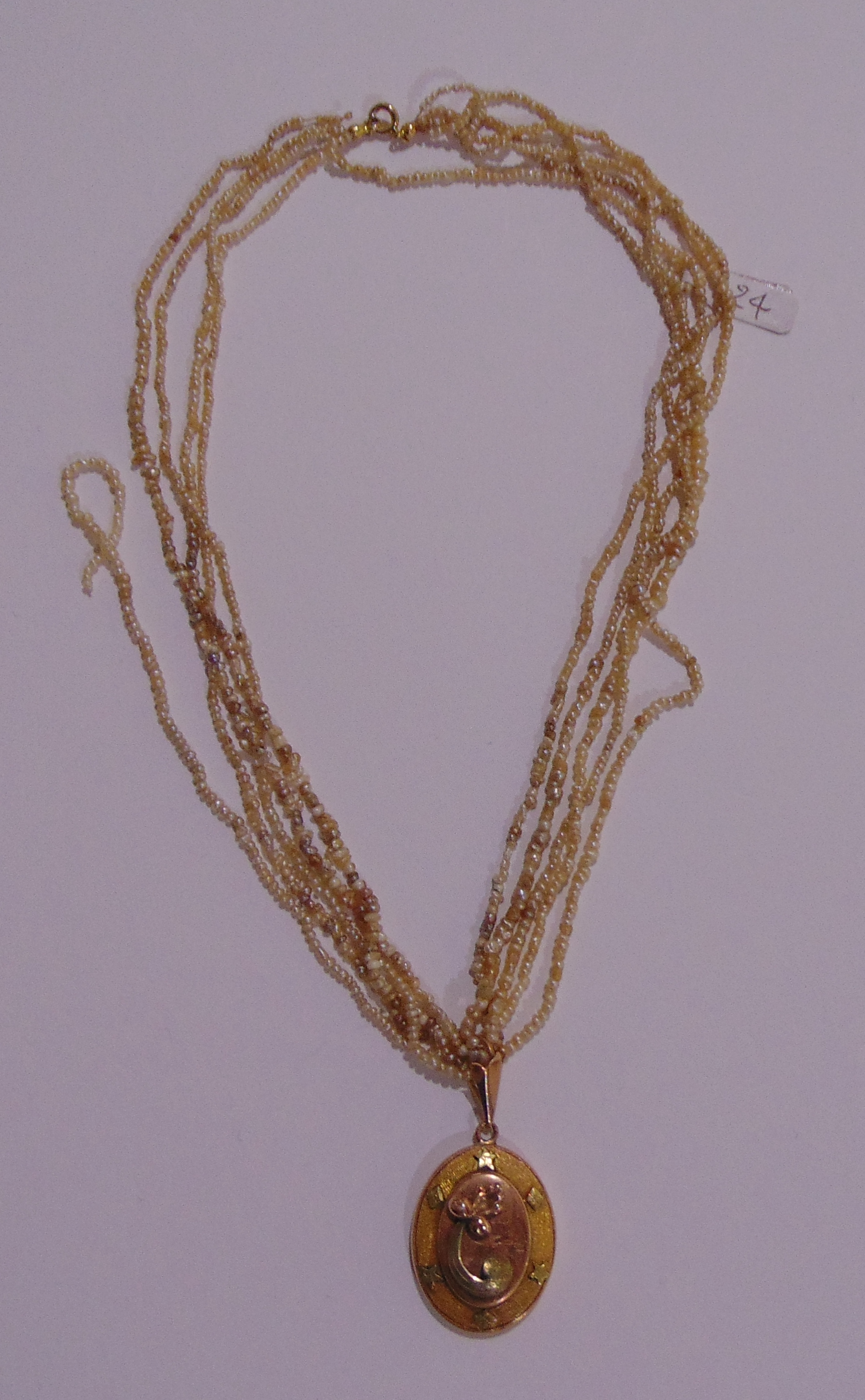 collana, opera isolata - bottega Italia meridionale (seconda metà XIX)