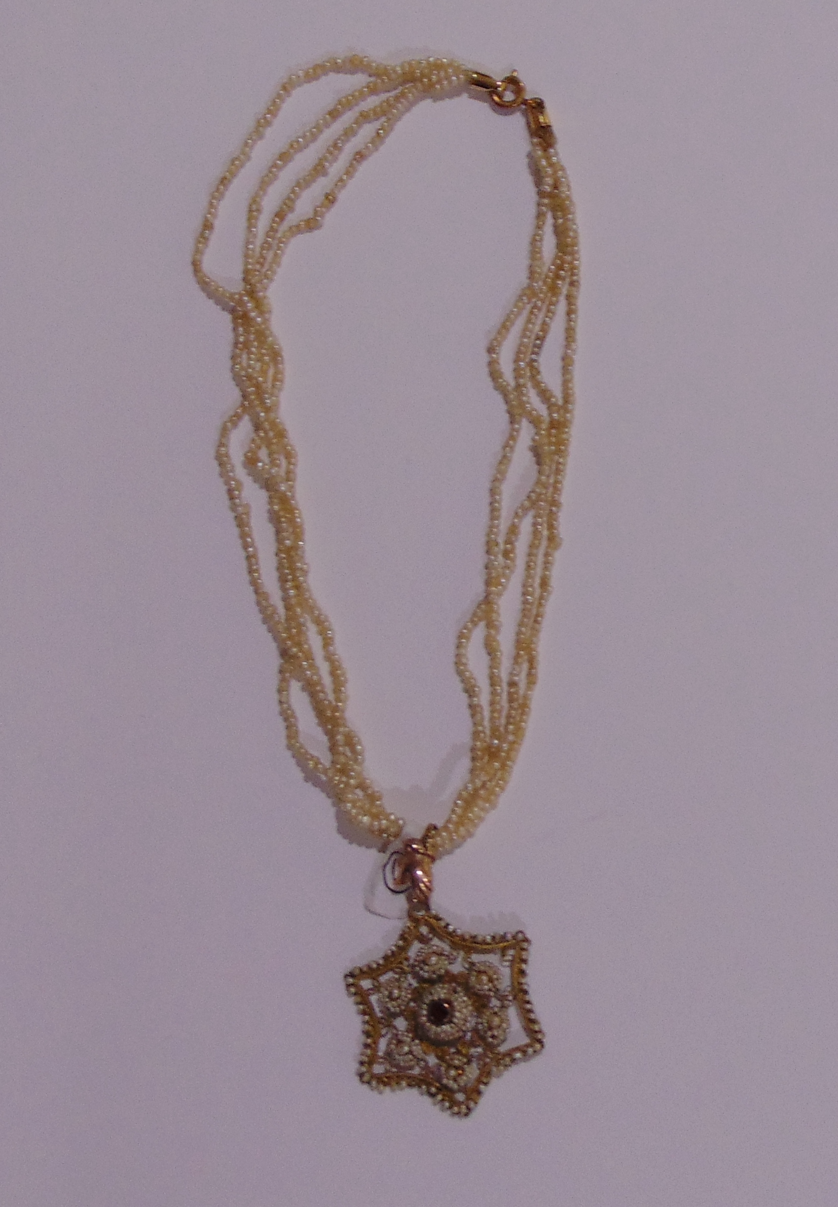 collana, opera isolata - bottega Italia meridionale (seconda metà XIX)