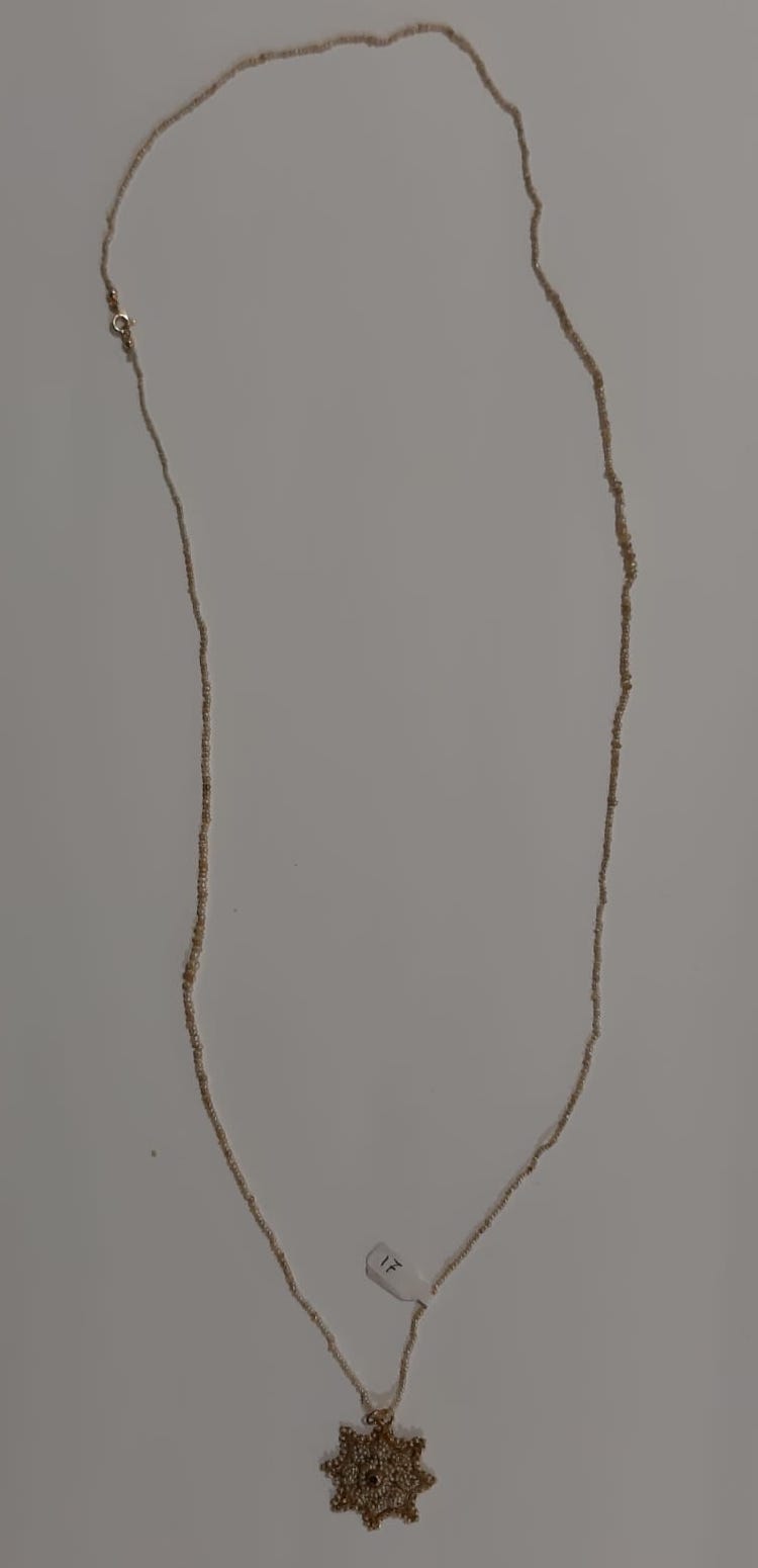 collana, opera isolata - bottega Italia meridionale (seconda metà XIX)