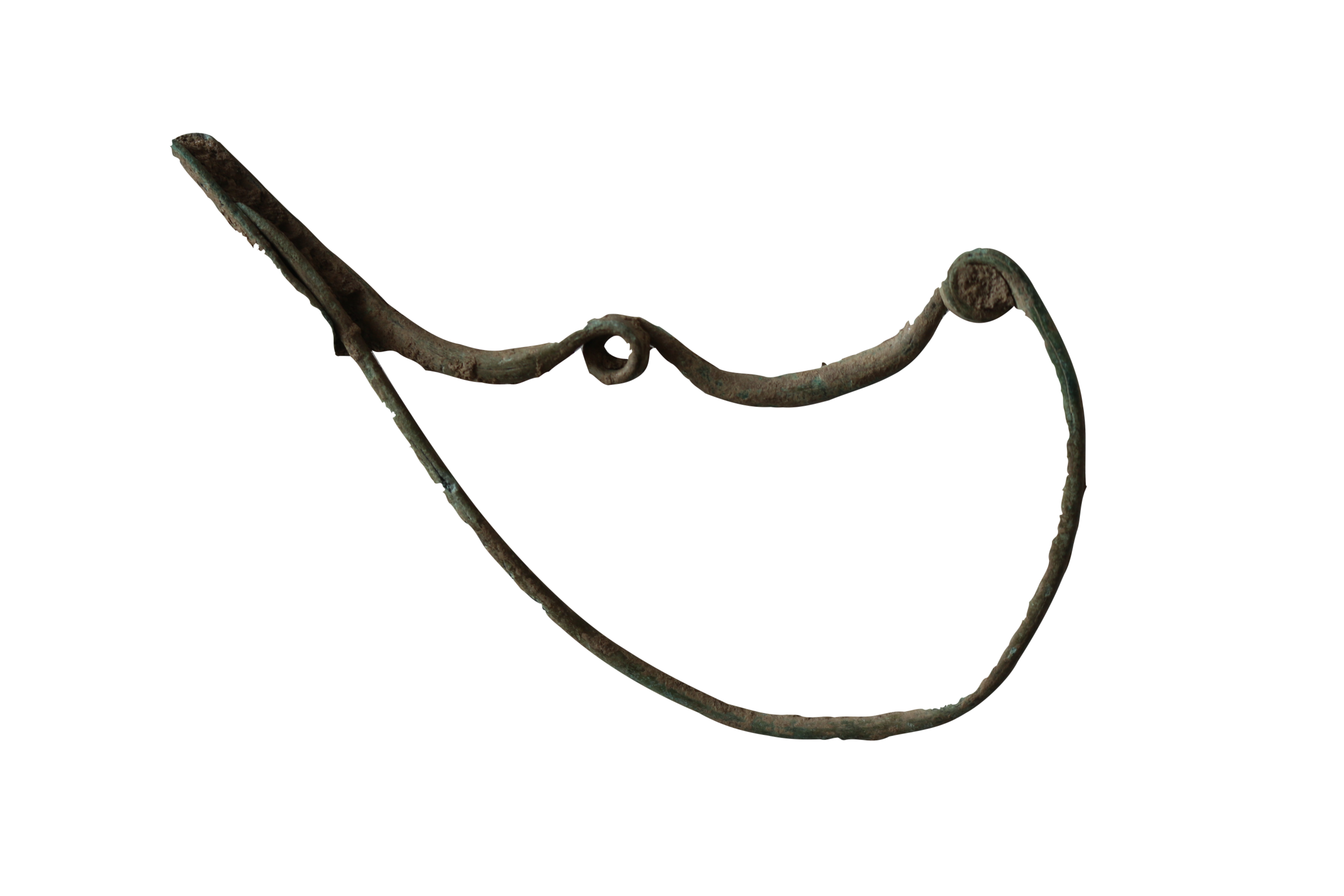 SINGOLO OGGETTO/ fibula, SECOLI/ IX a.C./ VIII a.C