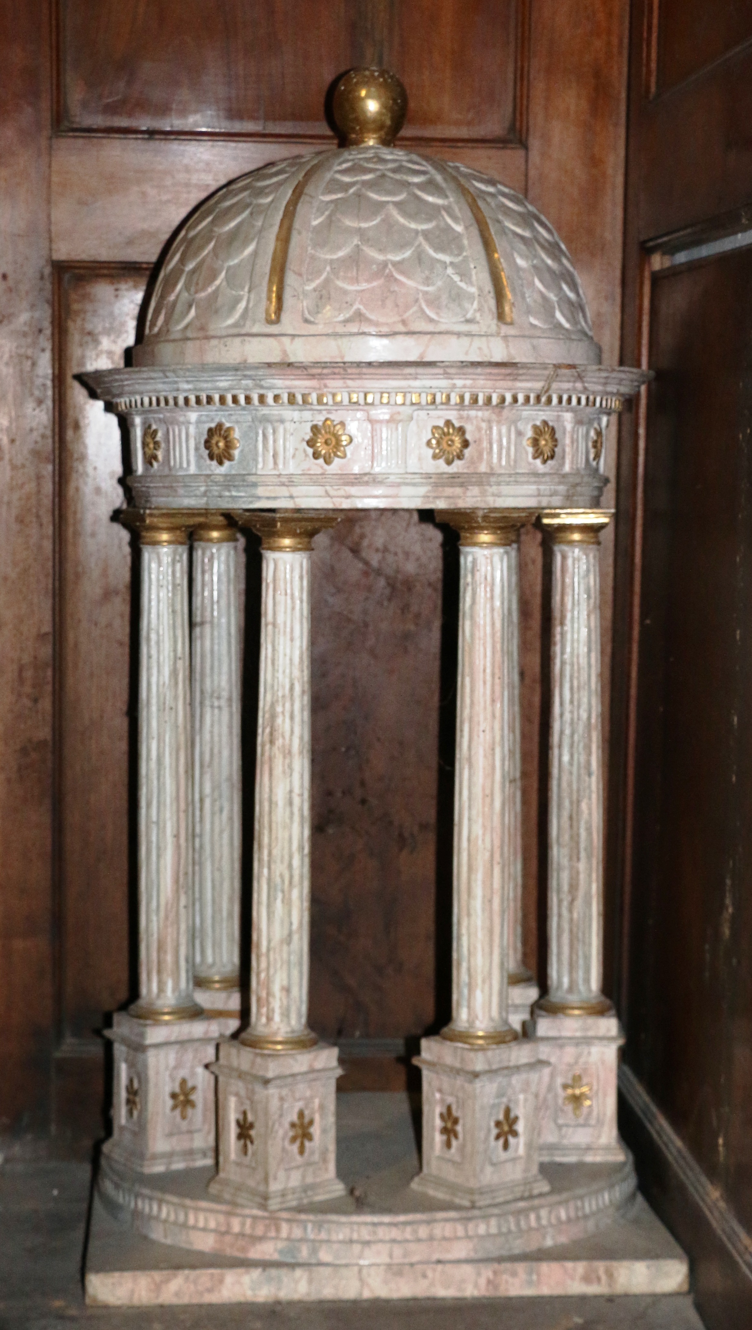 ciborio - a tempietto, opera isolata - ambito romagnolo (seconda metà XIX)