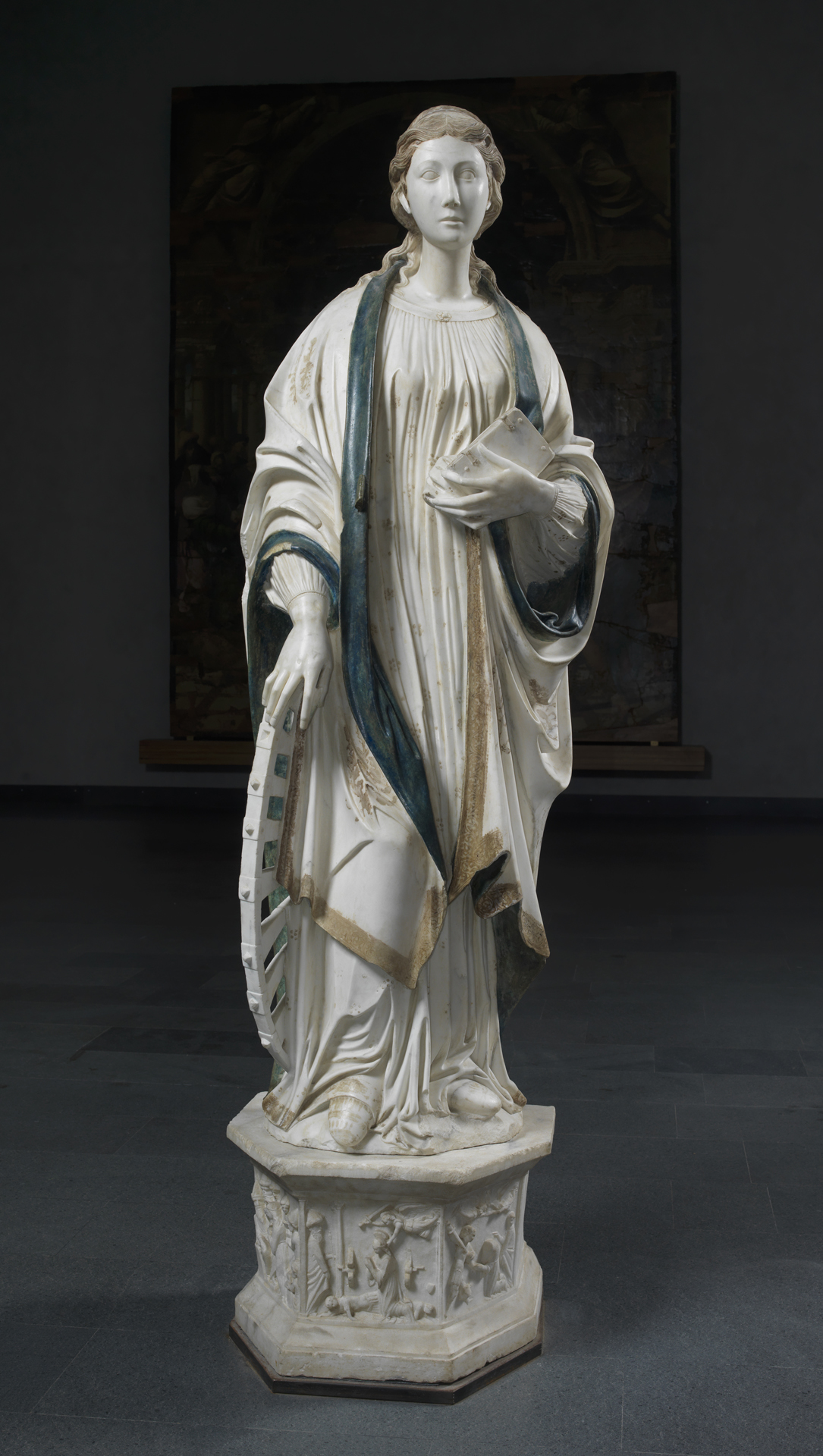 Santa Caterina d'Alessandria, Santa Caterina d'Alessandria (statua, opera isolata) di Giovan Battista Mazzolo (attribuito) (primo quarto XVI)