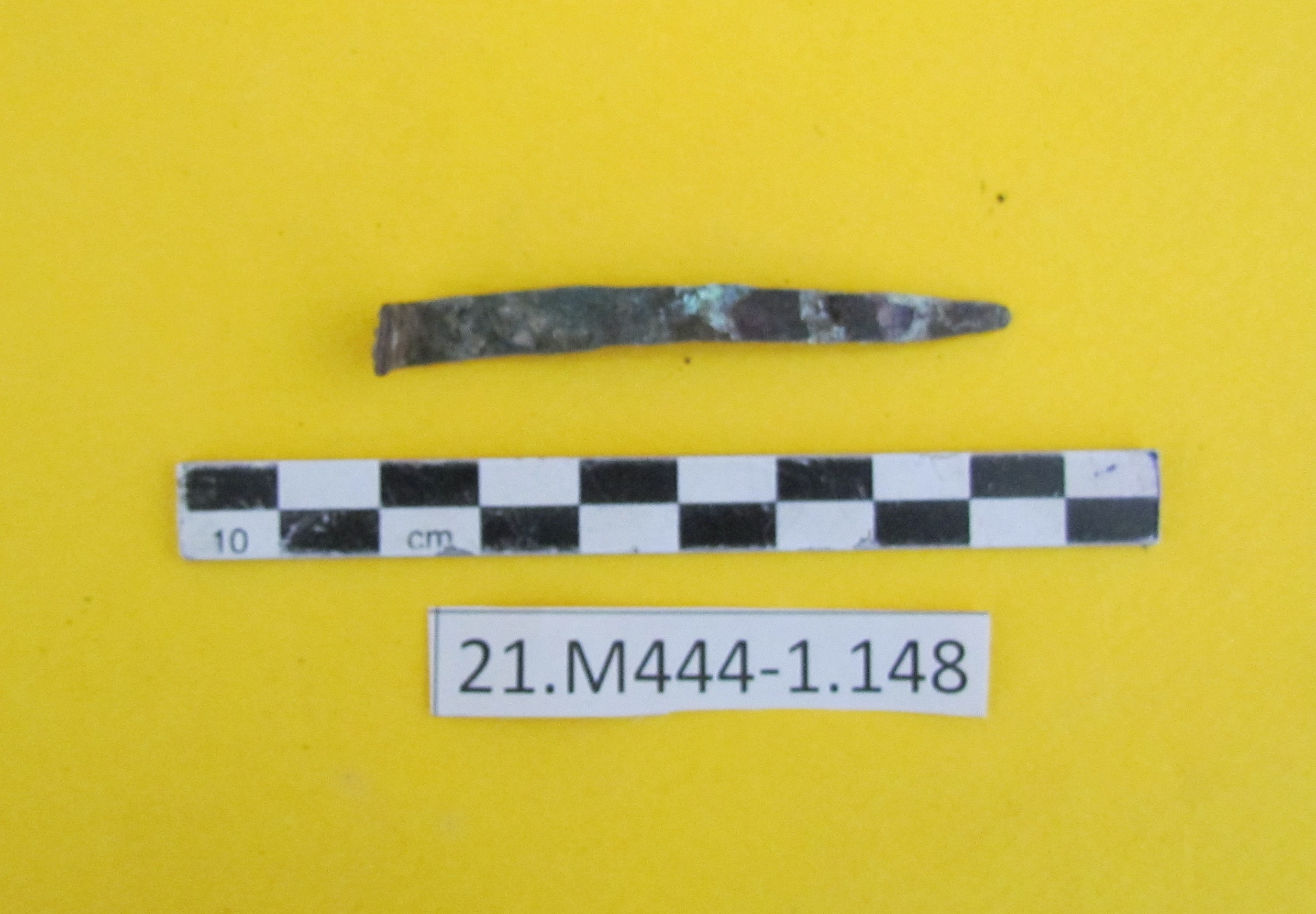 SINGOLO OGGETTO/ lamina, SECOLI/ I