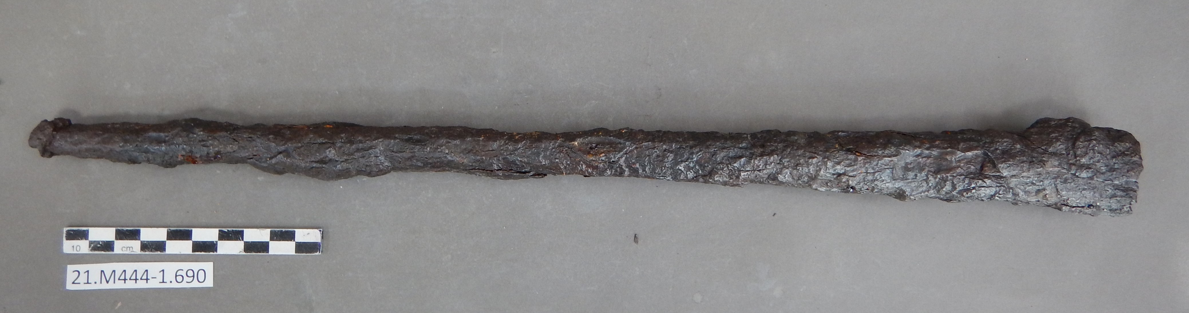 SINGOLO OGGETTO/ lancia, SECOLI/ VI a.C