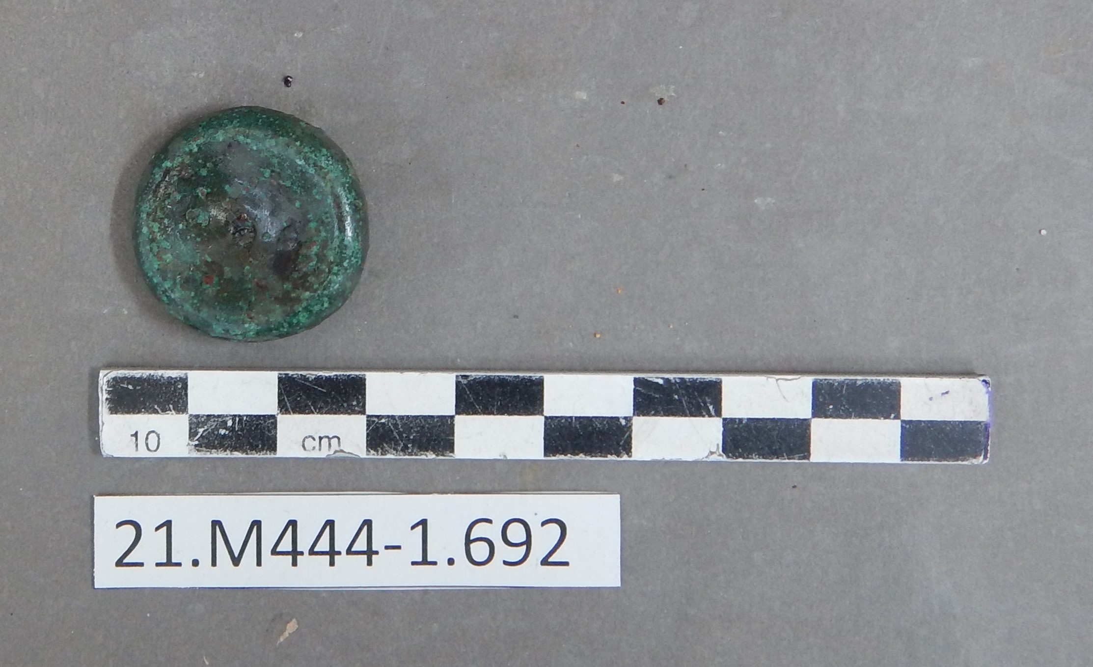 SINGOLO OGGETTO/ borchia, SECOLI/ VI a.C