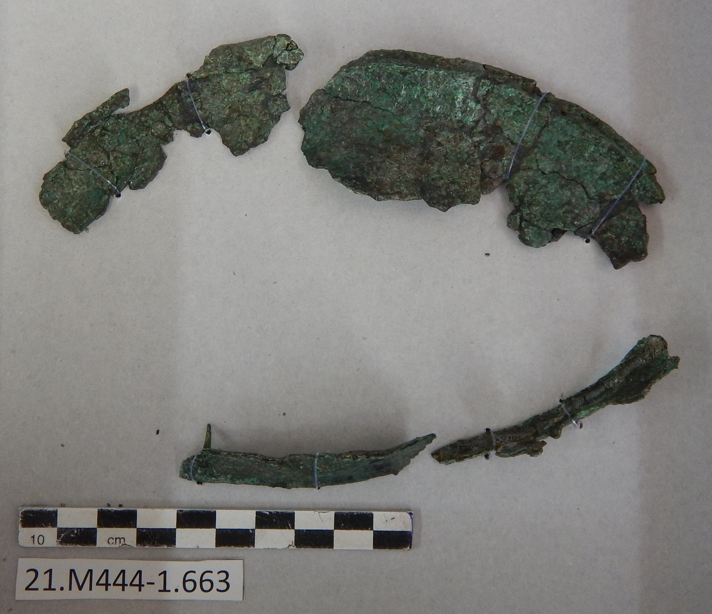 SINGOLO OGGETTO/ frammento, SECOLI/ VI a.C