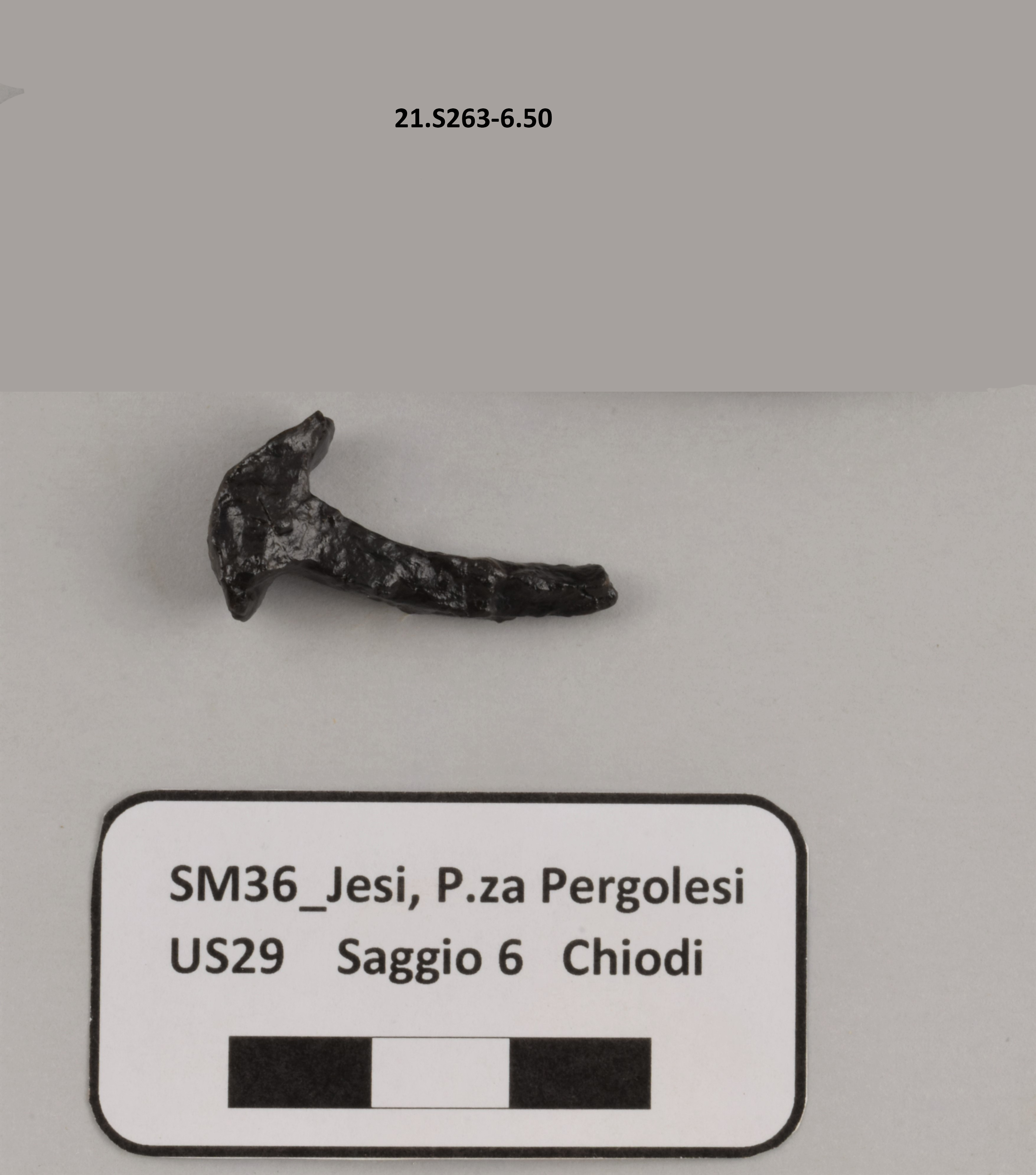 SINGOLO OGGETTO/ chiodo, PERIODIZZAZIONI/ STORIA/ Eta' medievale/ Basso Medioevo