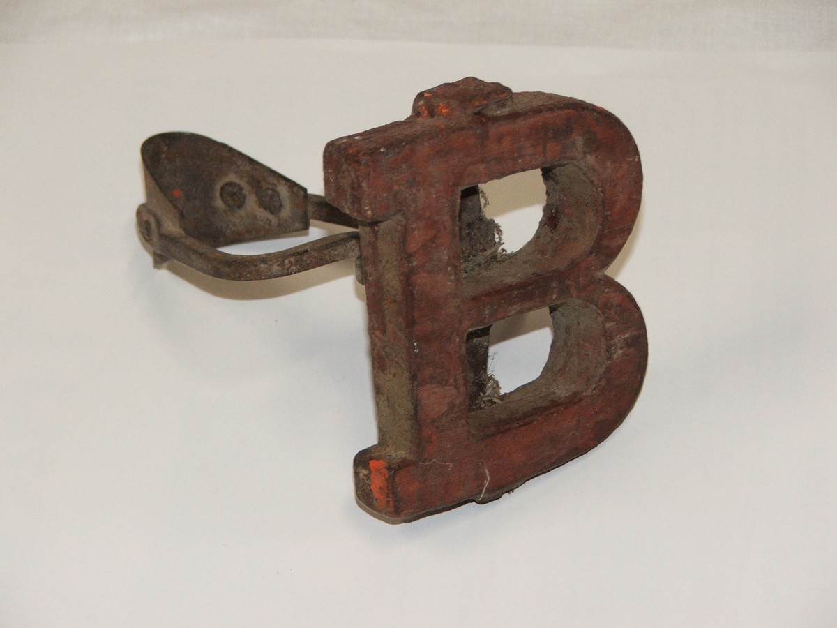 la marco (MARCHIO PER IMPRIMERE SUL VELLO, marchio da bestiame, STRUMENTI E ACCESSORI/ AGRO-SILVO-PASTORALI)