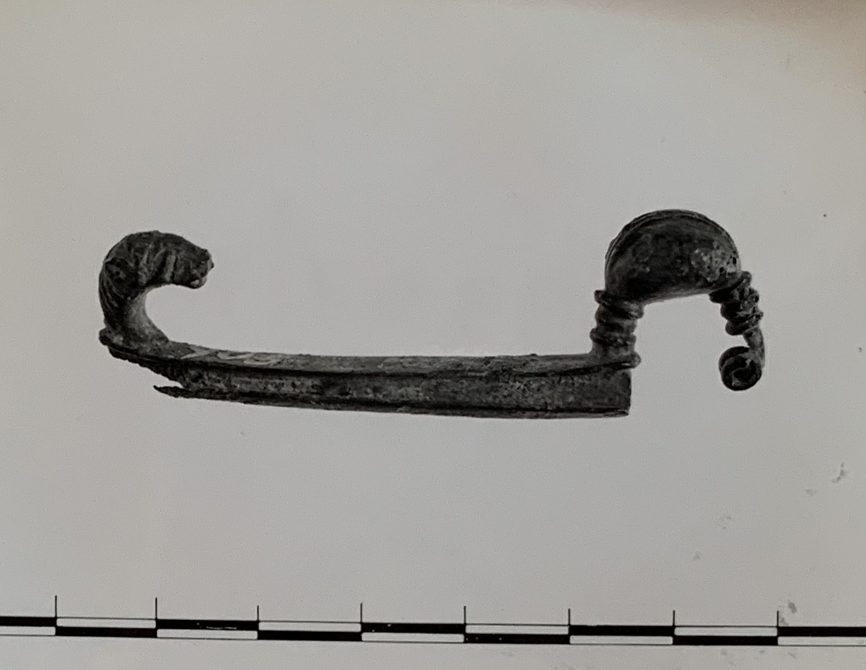 fibula (metà SECOLI/ VIII a.C)