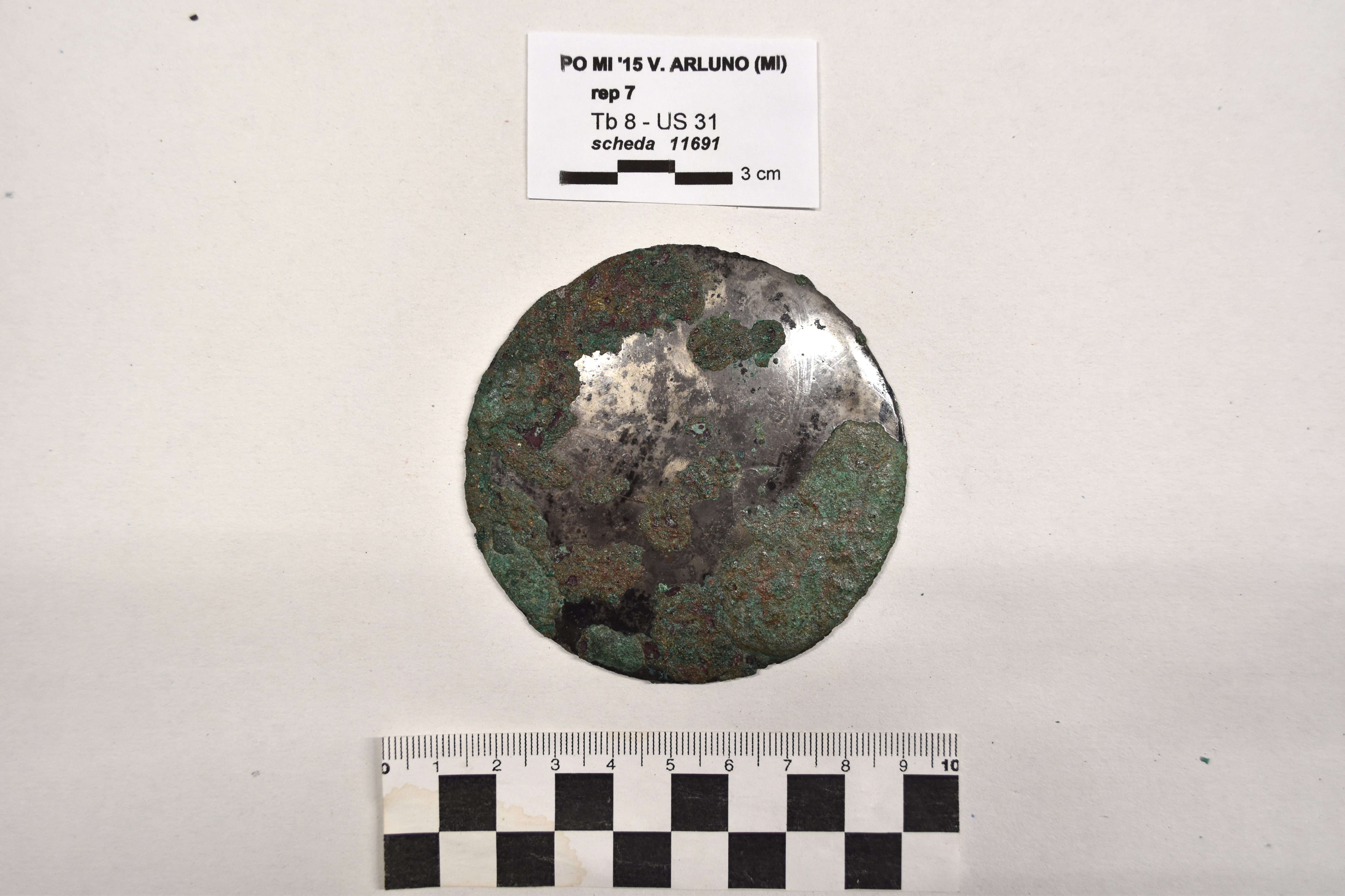 SINGOLO OGGETTO/ specchio, SECOLI/ ARCHI DI SECOLI/ Seconda metà I a.C. - inizio II d.C