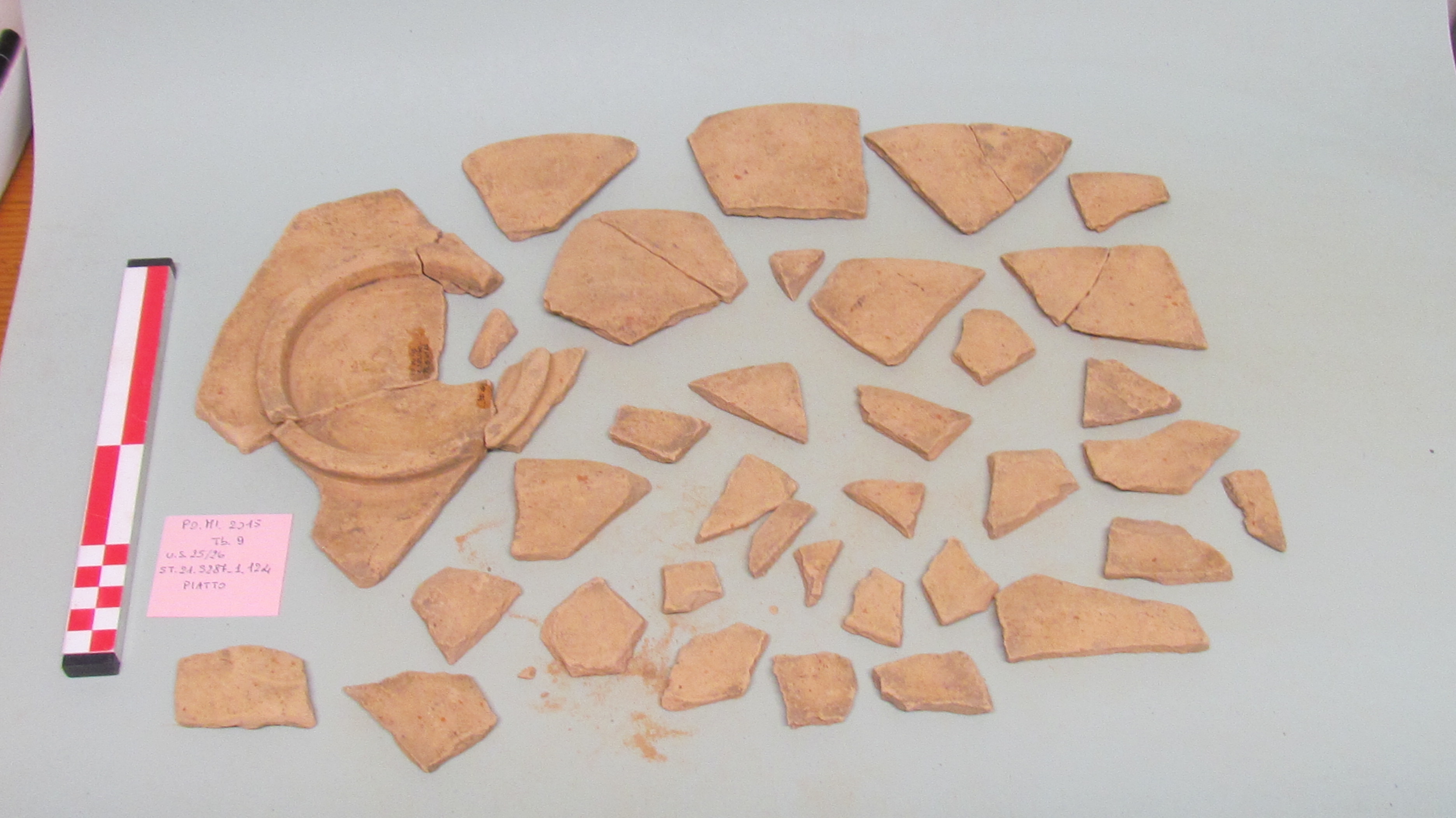 SINGOLO OGGETTO/ piatto, SECOLI/ ARCHI DI SECOLI/ Seconda metà I a.C. - inizio II d.C