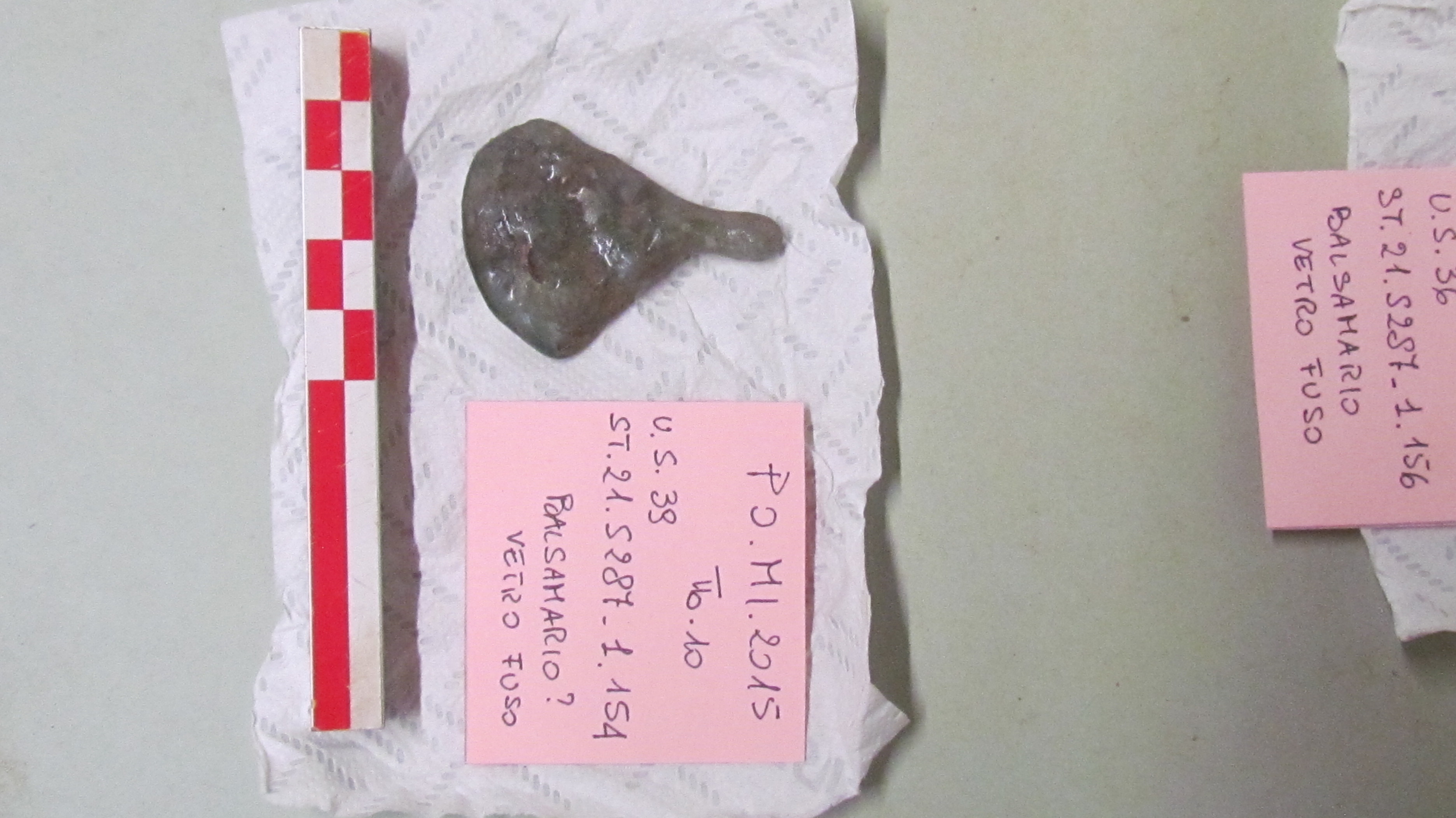 SINGOLO OGGETTO/ balsamario, SECOLI/ ARCHI DI SECOLI/ Seconda metà I a.C. - inizio II d.C