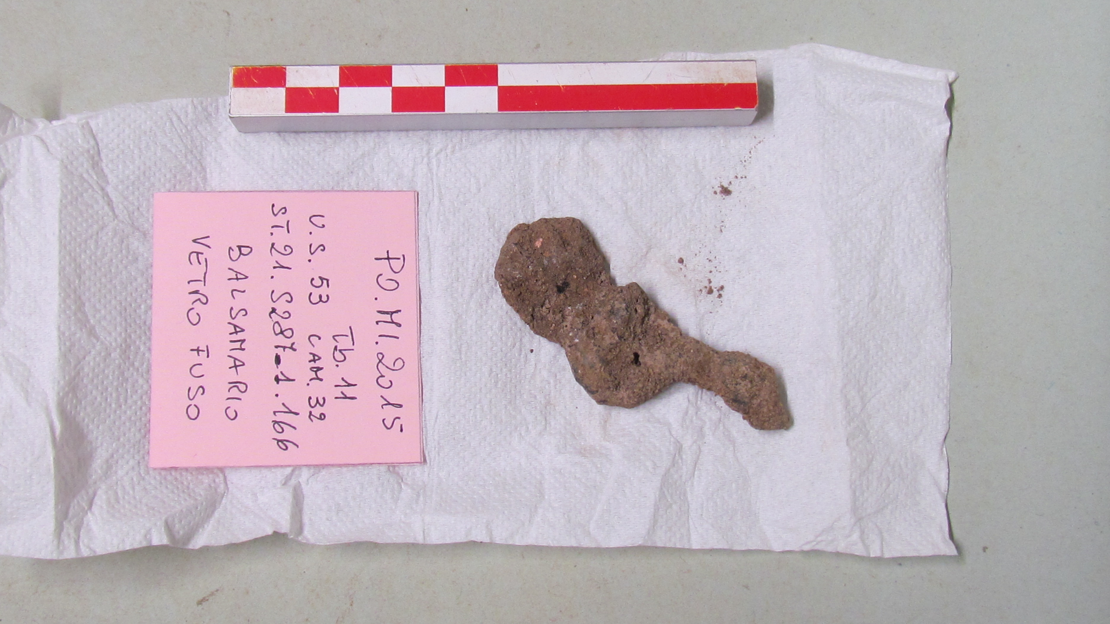 SINGOLO OGGETTO/ balsamario, SECOLI/ ARCHI DI SECOLI/ Seconda metà I a.C. - inizio II d.C