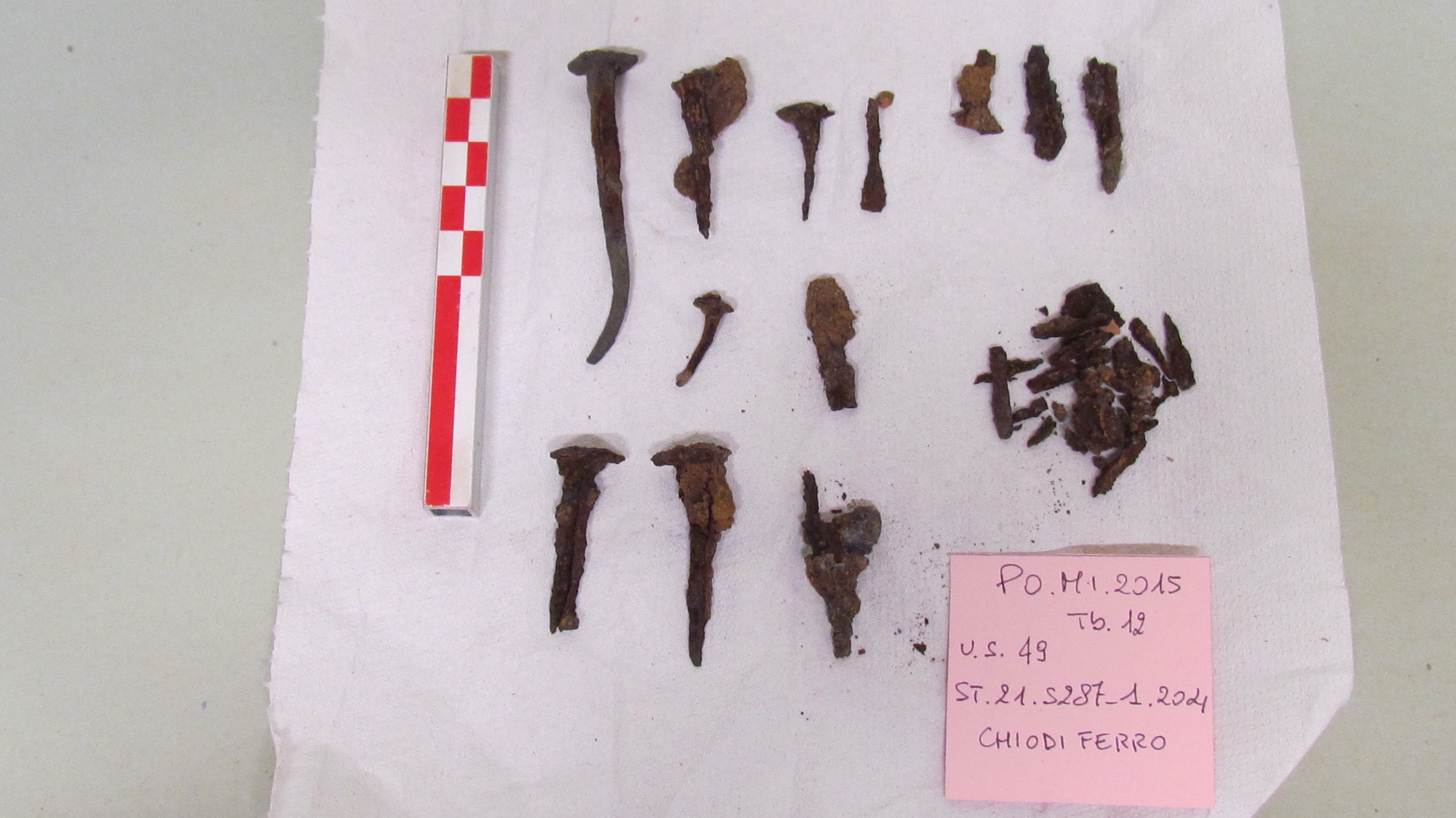 SINGOLO OGGETTO/ chiodo, SECOLI/ ARCHI DI SECOLI/ Seconda metà I a.C. - inizio II d.C