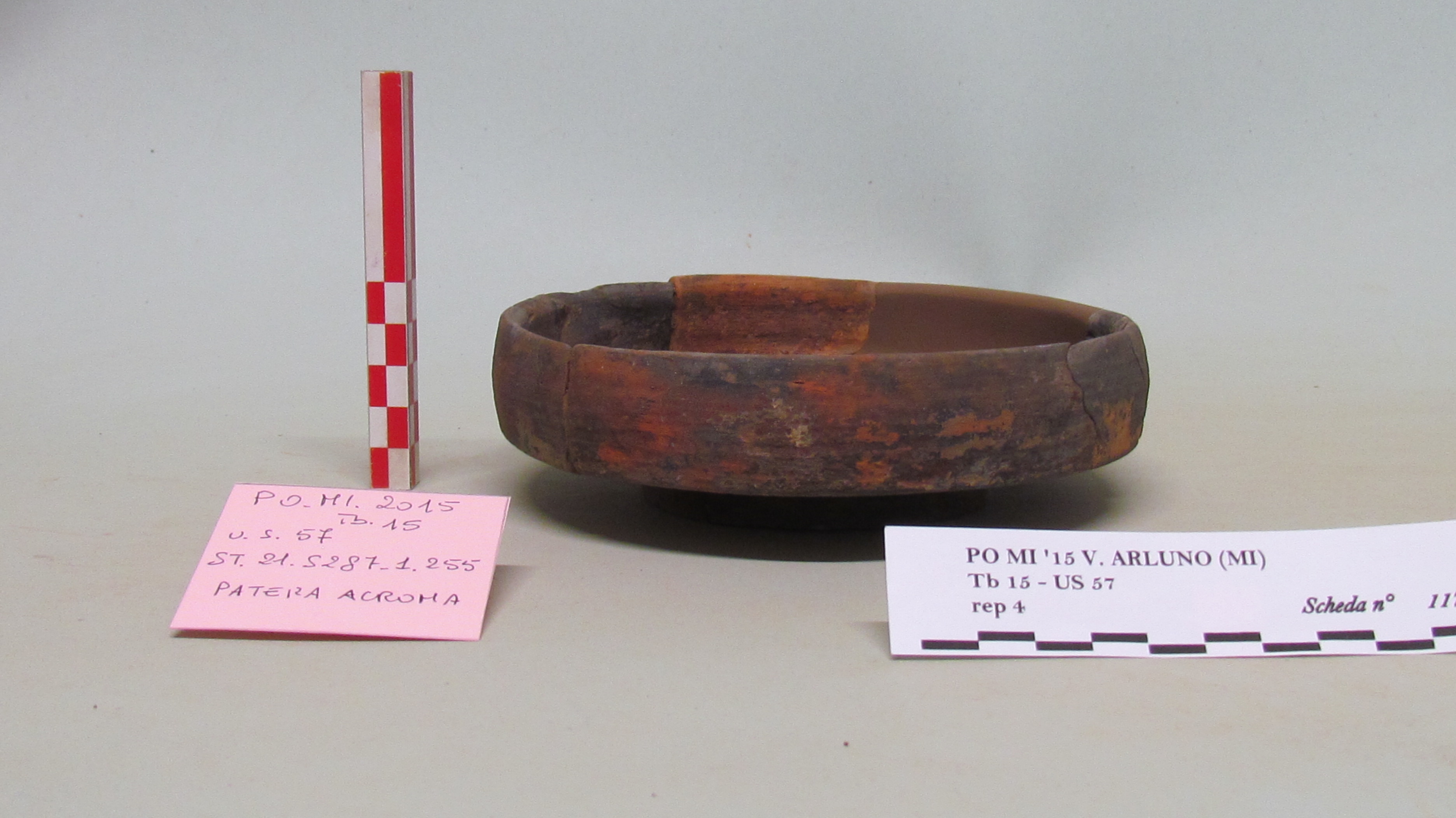 SINGOLO OGGETTO/ patera, SECOLI/ ARCHI DI SECOLI/ Seconda metà I a.C. - inizio II d.C