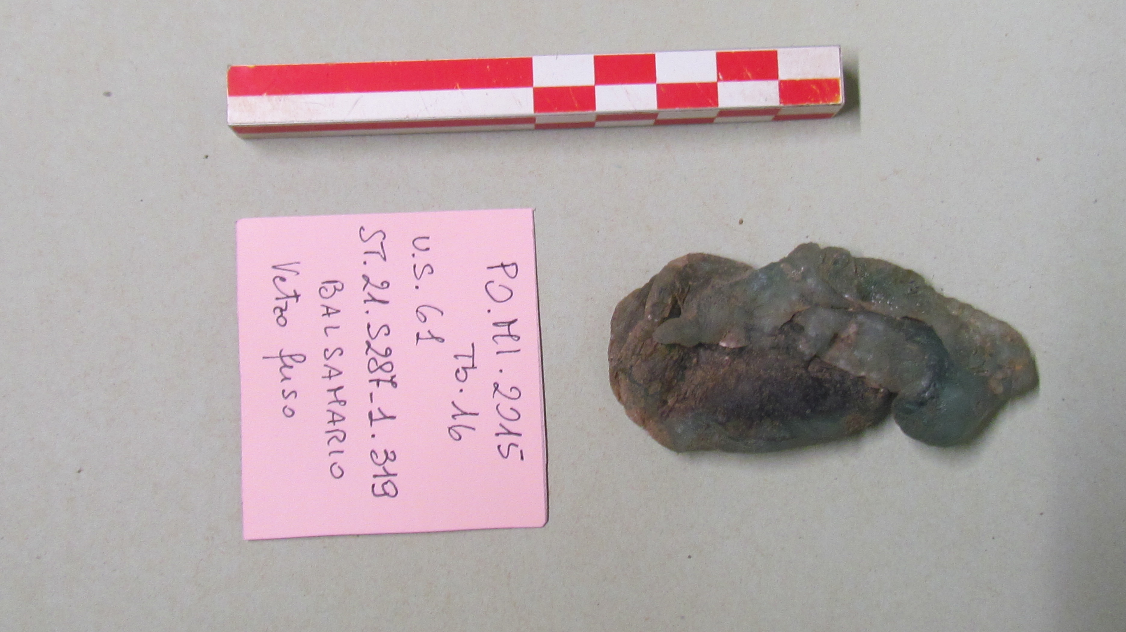 SINGOLO OGGETTO/ balsamario, SECOLI/ ARCHI DI SECOLI/ Seconda metà I a.C. - inizio II d.C