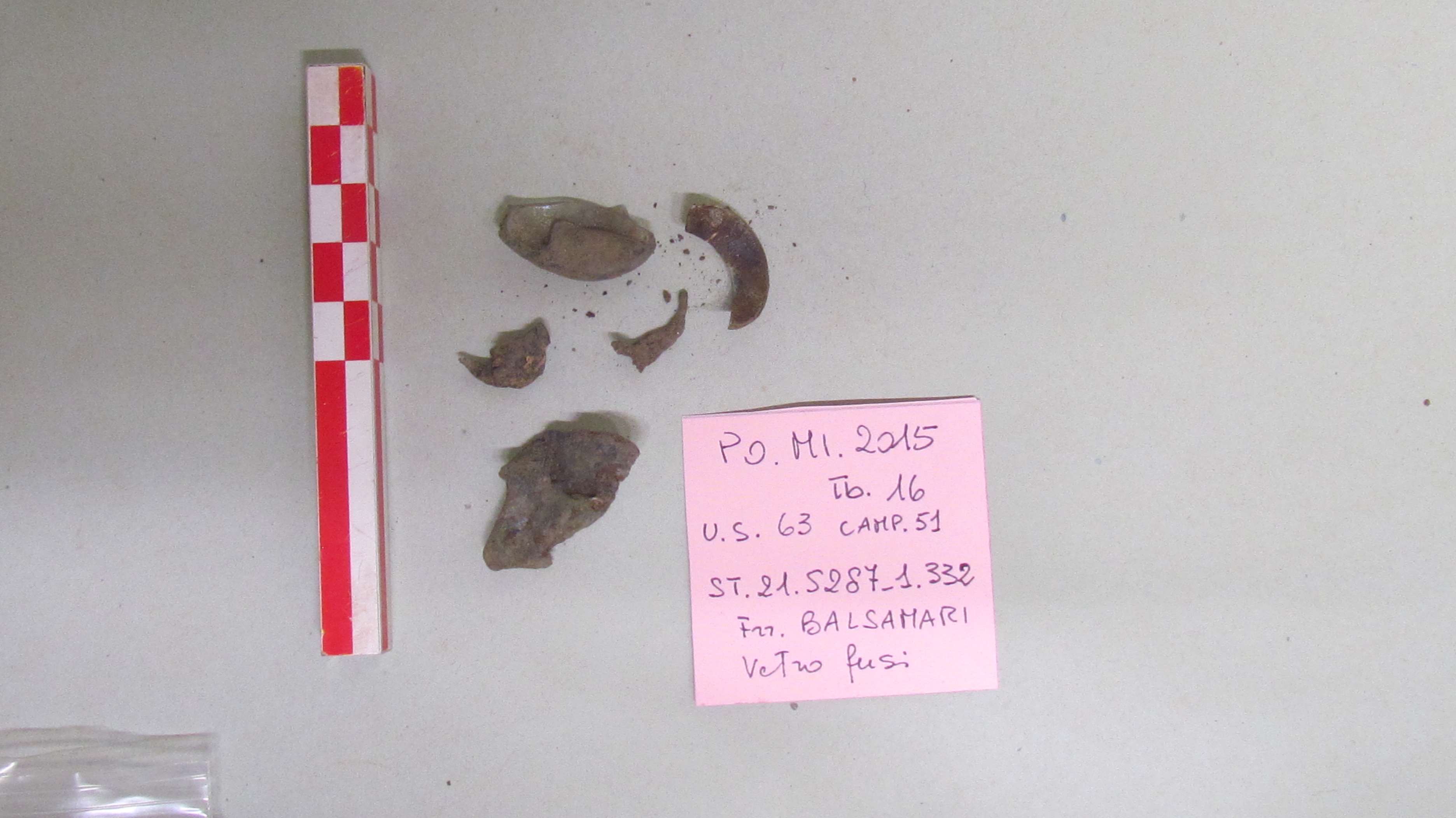 SINGOLO OGGETTO/ balsamario, SECOLI/ ARCHI DI SECOLI/ Seconda metà I a.C. - inizio II d.C