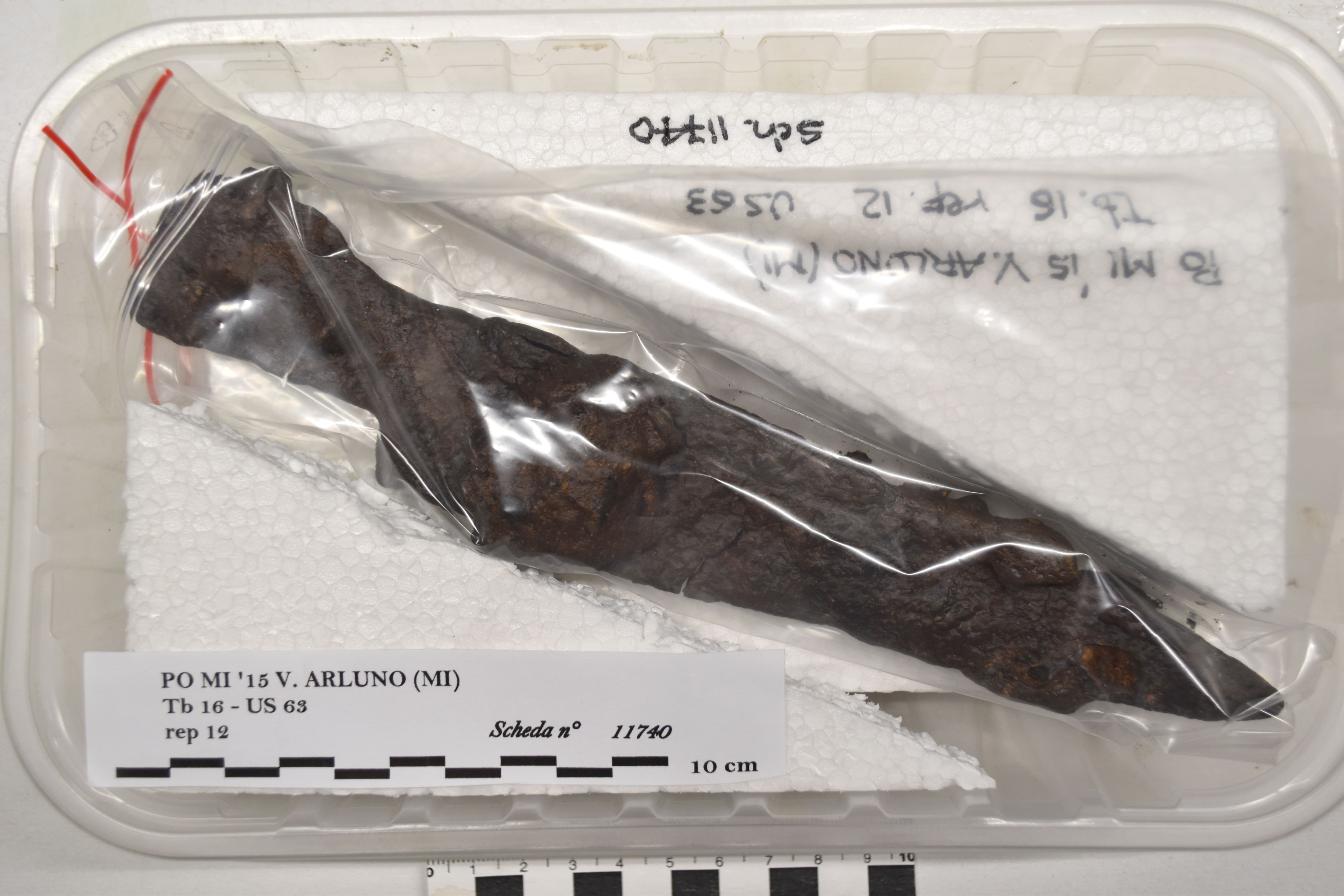 SINGOLO OGGETTO/ coltello, SECOLI/ ARCHI DI SECOLI/ Seconda metà I a.C. - inizio II d.C