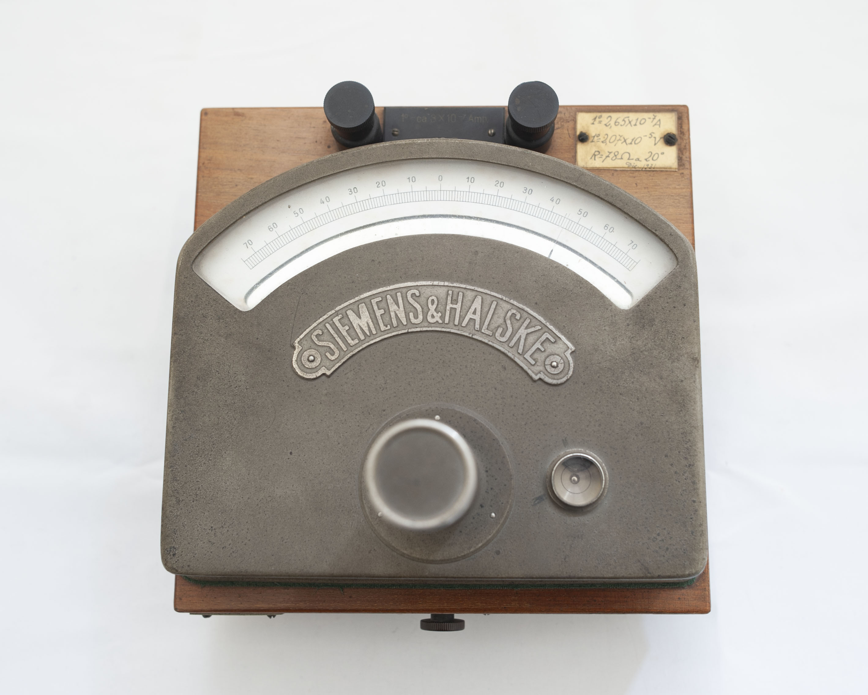 galvanometro, a bobina mobile Siemens & Halske di Siemens & Halske (anni dieci XX)