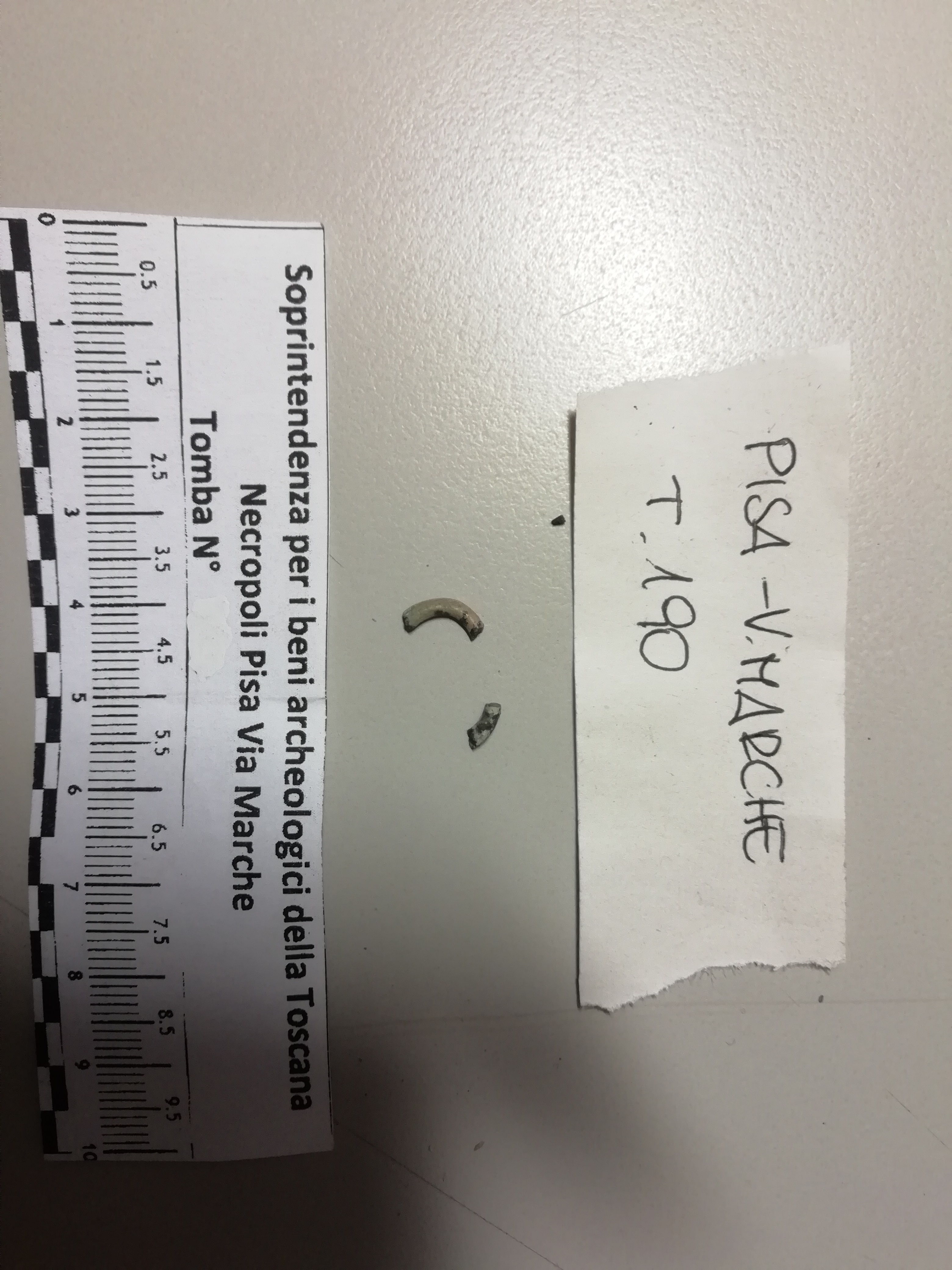 SINGOLO OGGETTO/ anello, SECOLI/ SECOLI/ VIII a.C