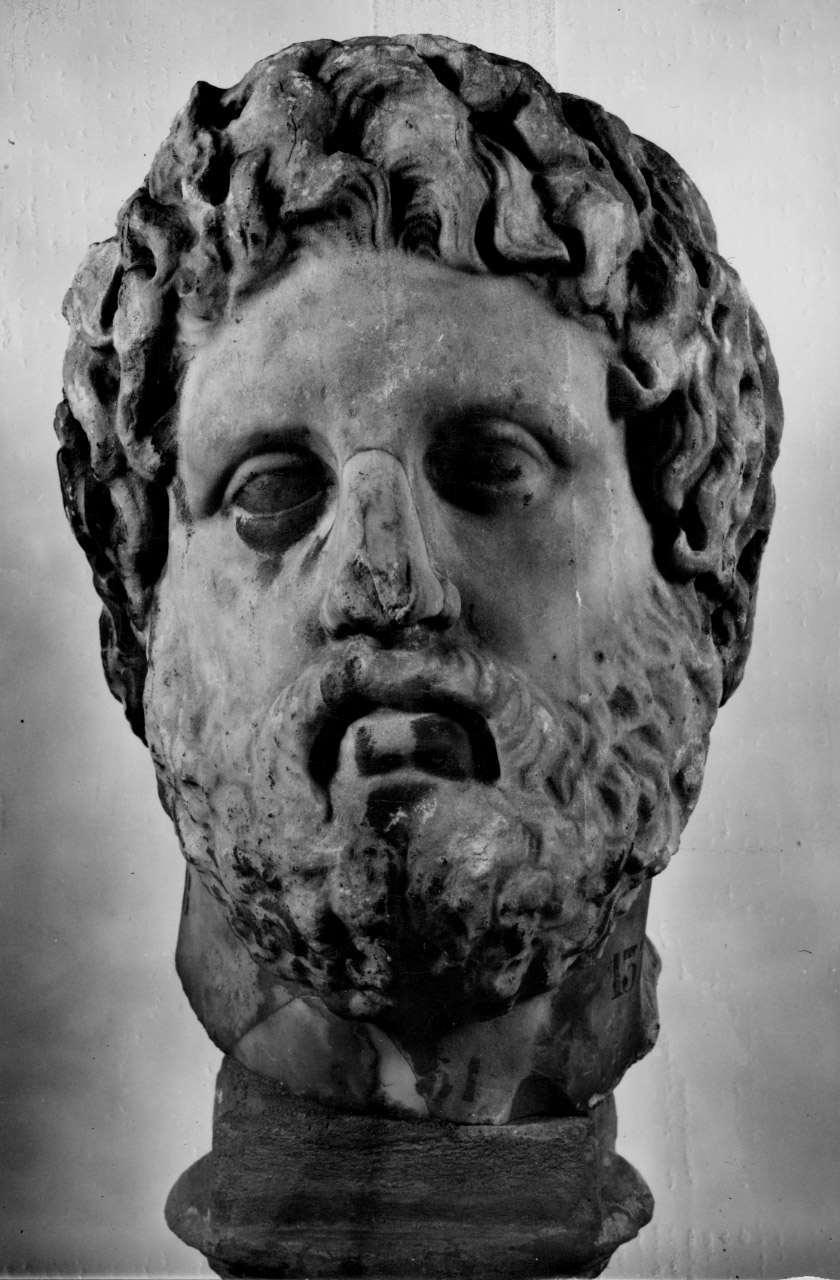 Asclepio (testa maschile) (sec. II d.C)