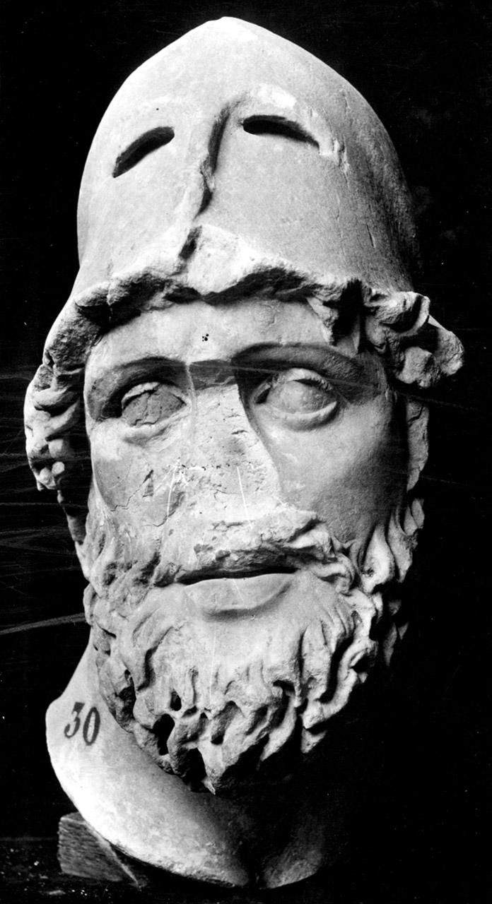 stratega (testa/ maschile) (seconda metà sec. II d.C)