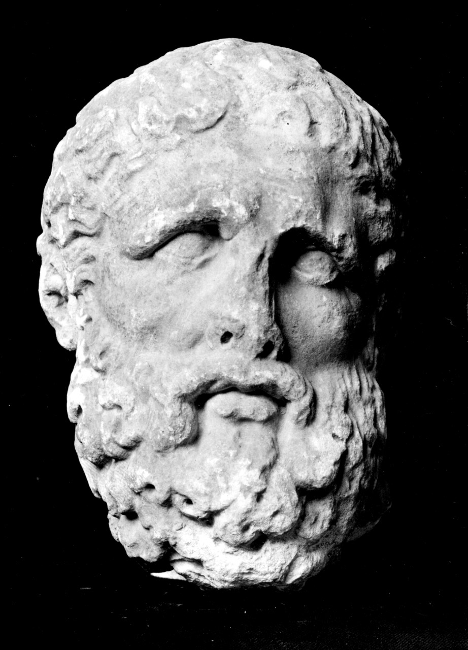 Eracle (?) (testa maschile) (sec. I-II d.C)