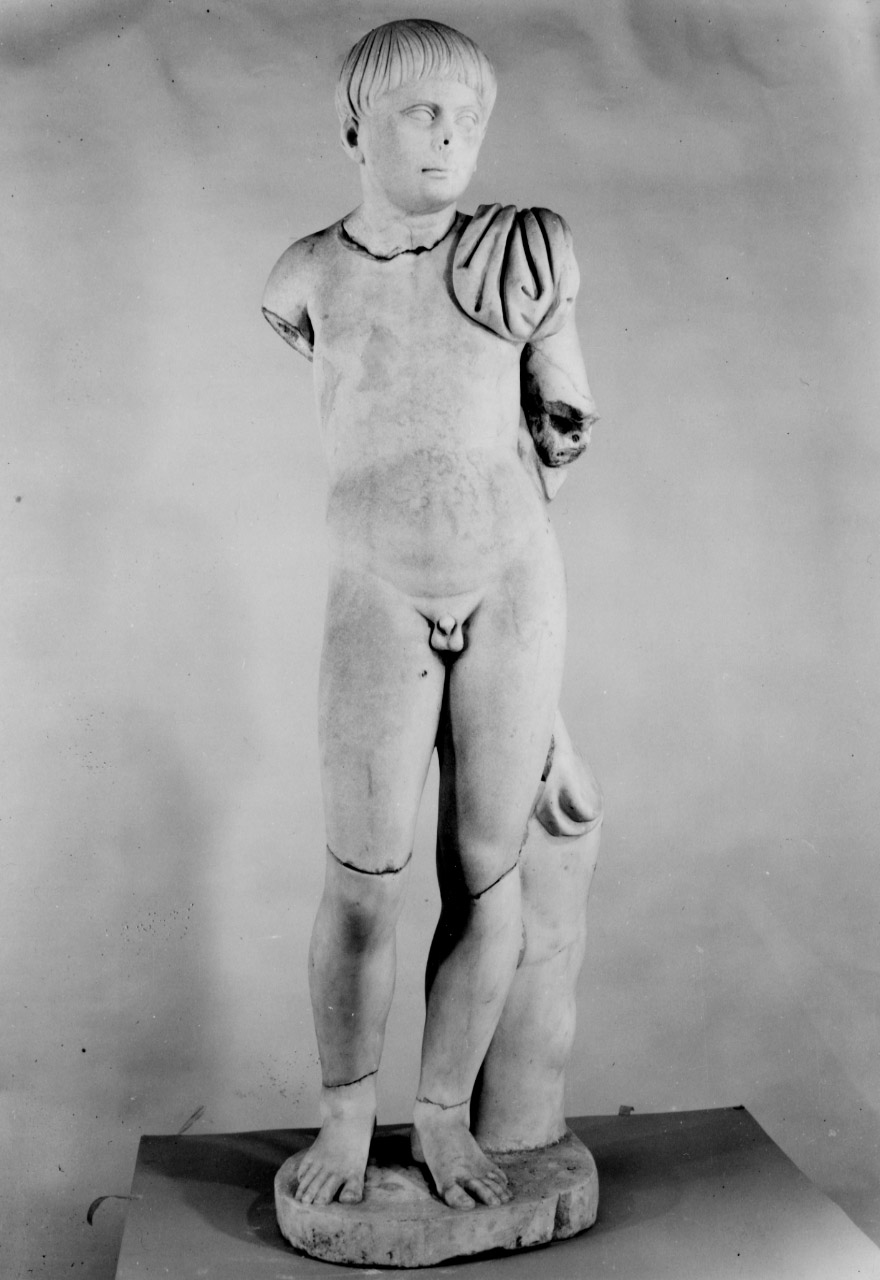 imperatore fanciullo (statua/ maschile) (sec. I d.C)
