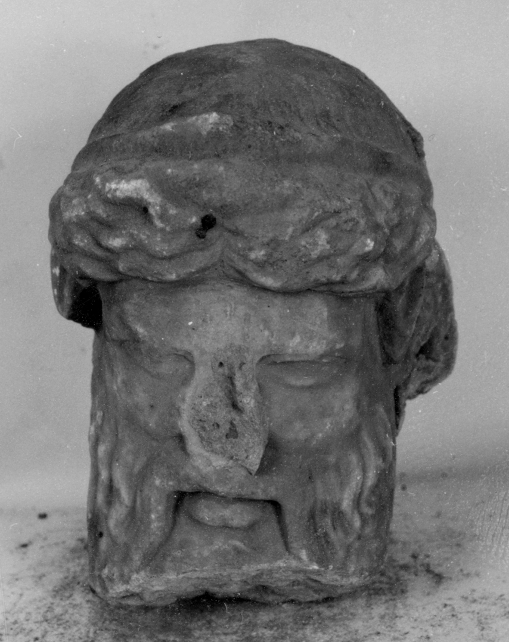 testa/ maschile, erma (sec. I-II d.C. (?))