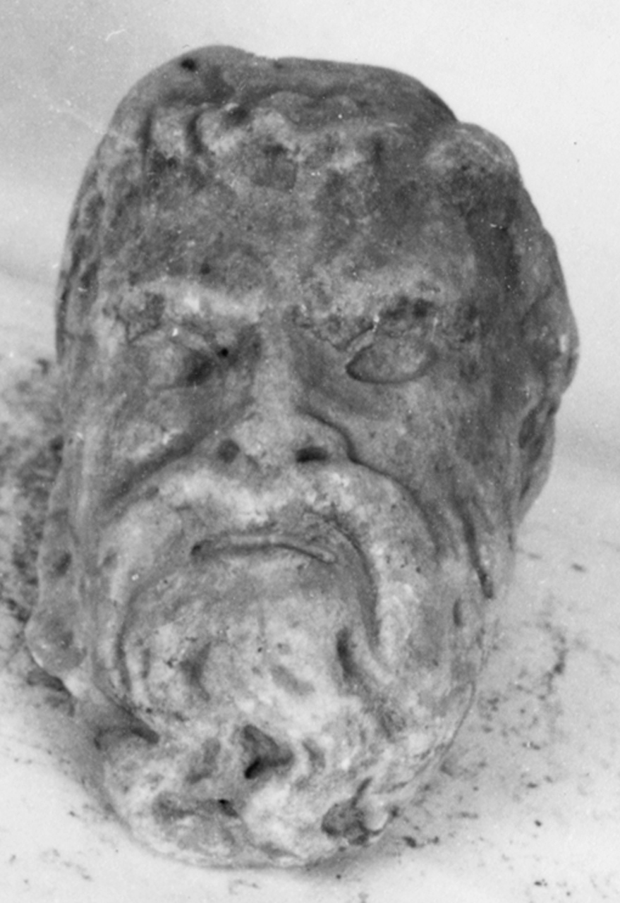Pan o satiro (testa/ maschile) (SECOLI/ II)